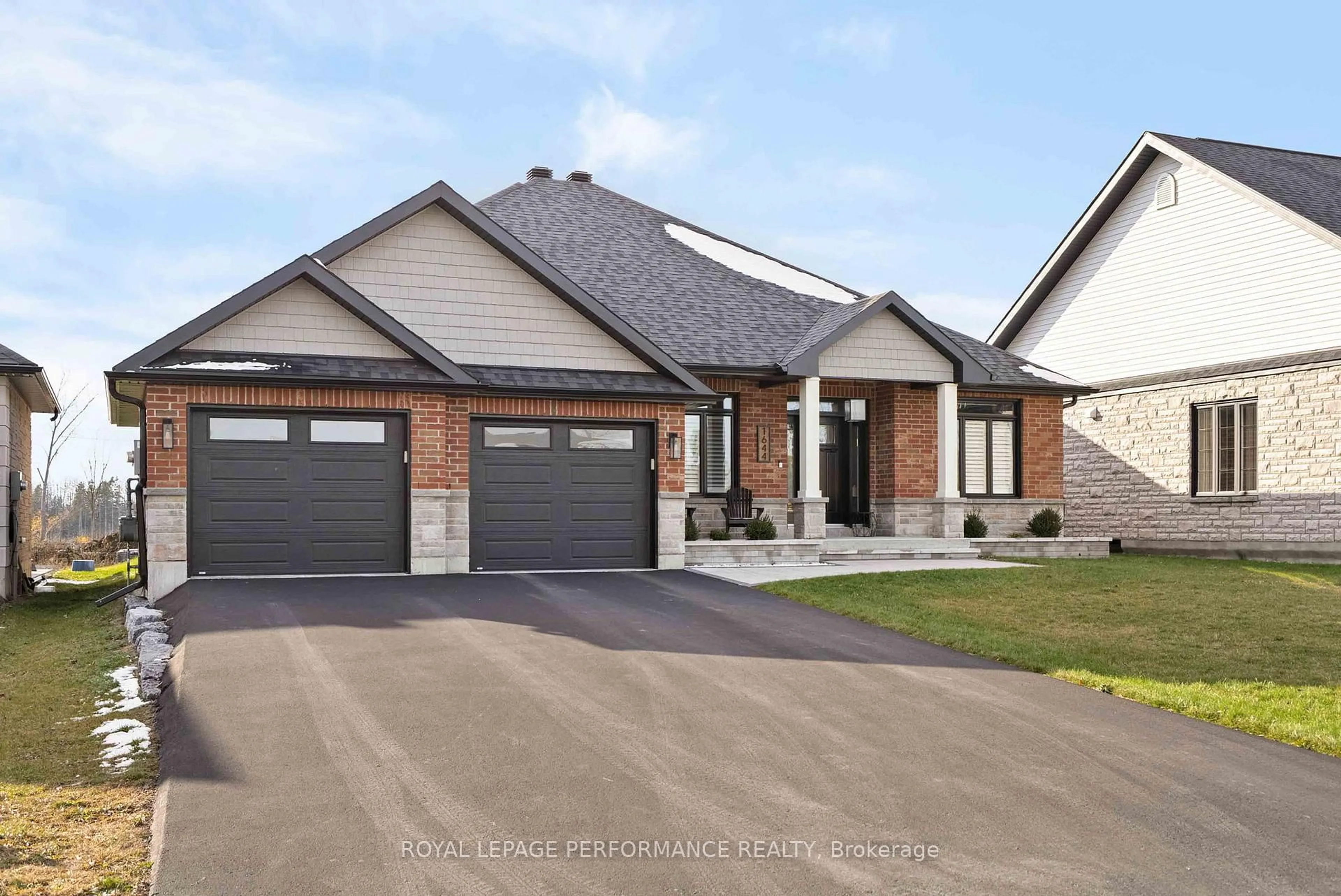 Home with brick exterior material, street for 1644 Sugar Stick Dr, Cornwall Ontario K6J 0B8