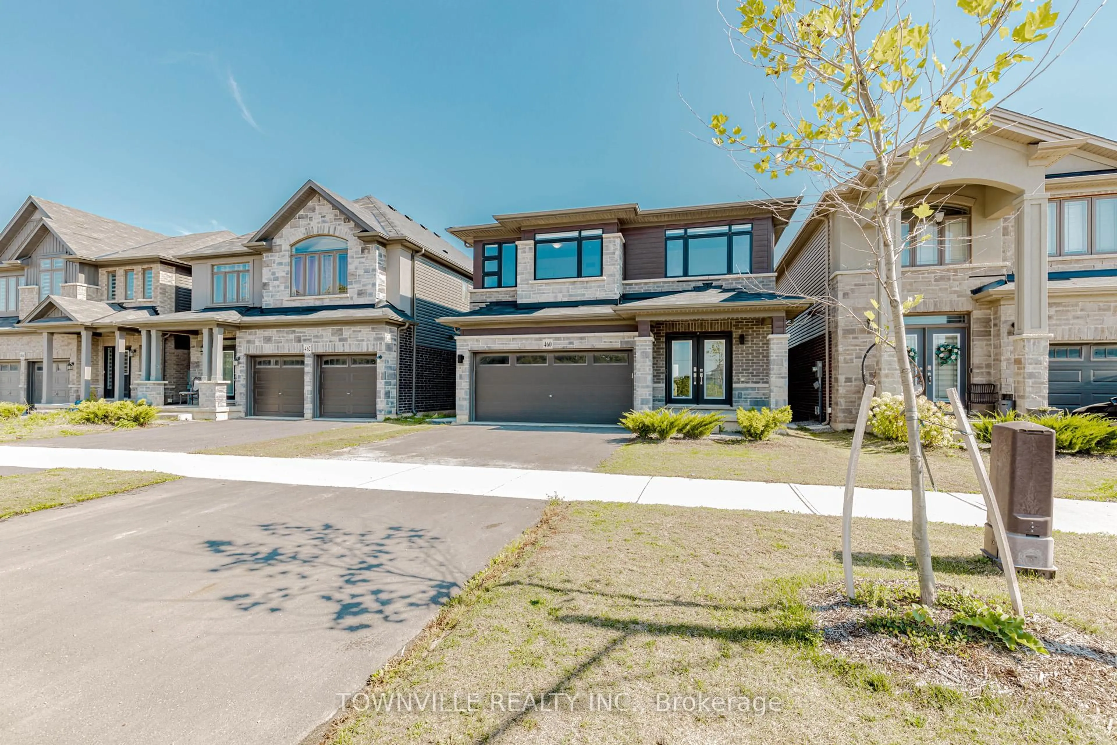 Home with brick exterior material, street for 460 Blackburn Dr, Brantford Ontario N3T 0T1