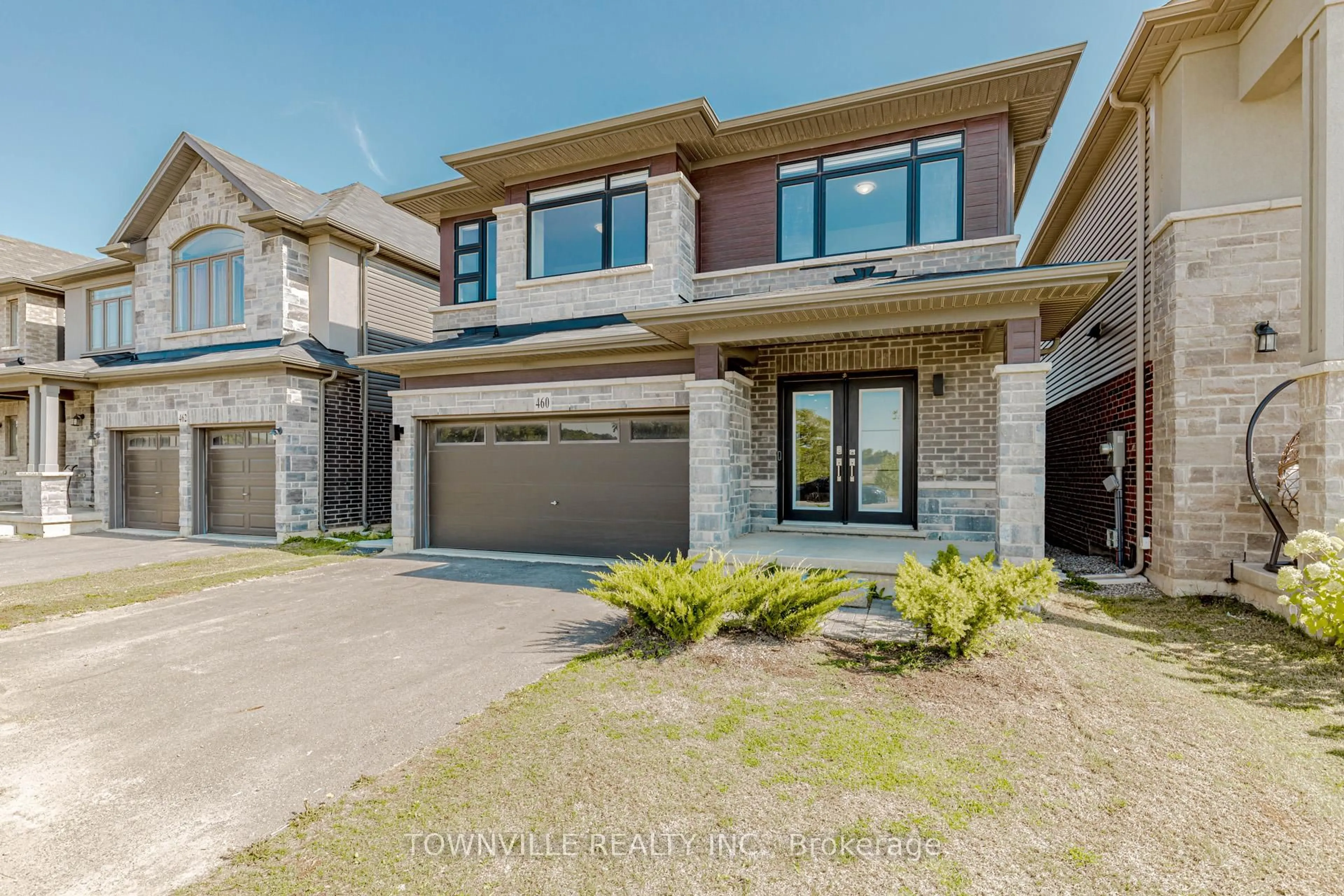 Home with brick exterior material, street for 460 Blackburn Dr, Brantford Ontario N3T 0T1