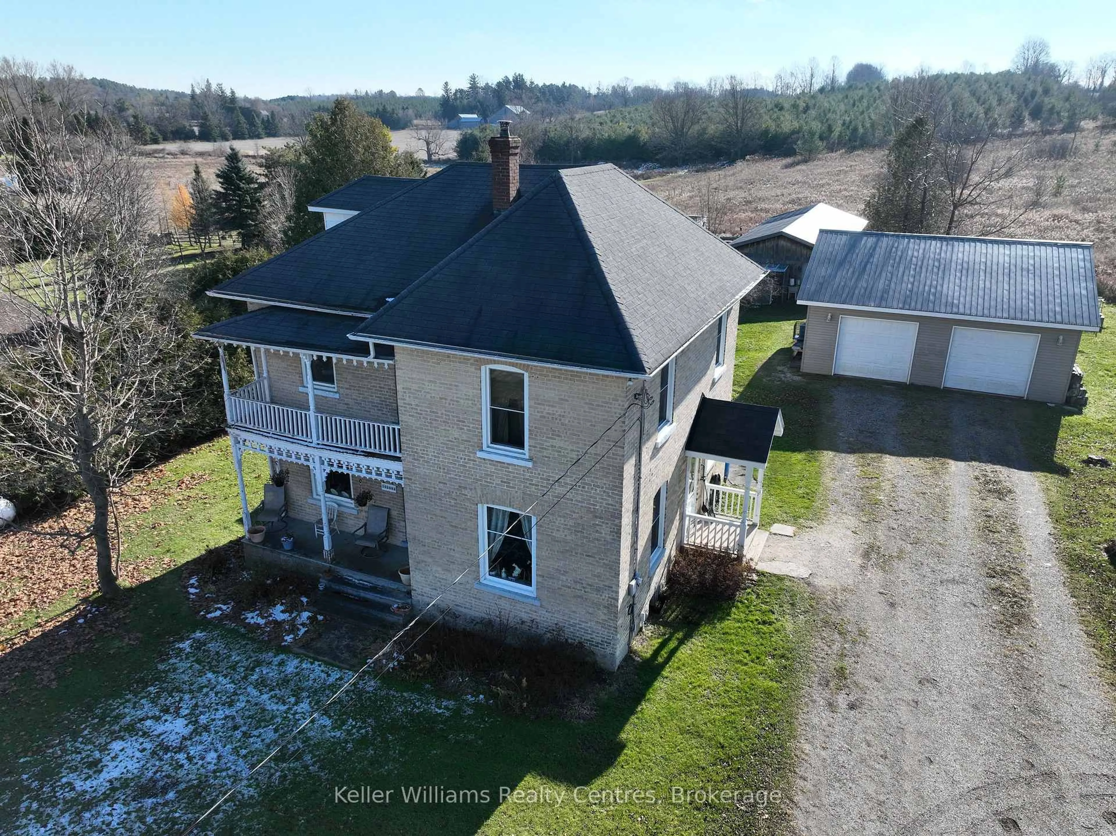A pic from outside/outdoor area/front of a property/back of a property/a pic from drone, building for 262884 Varney Road, West Grey Ontario N0G 1R0