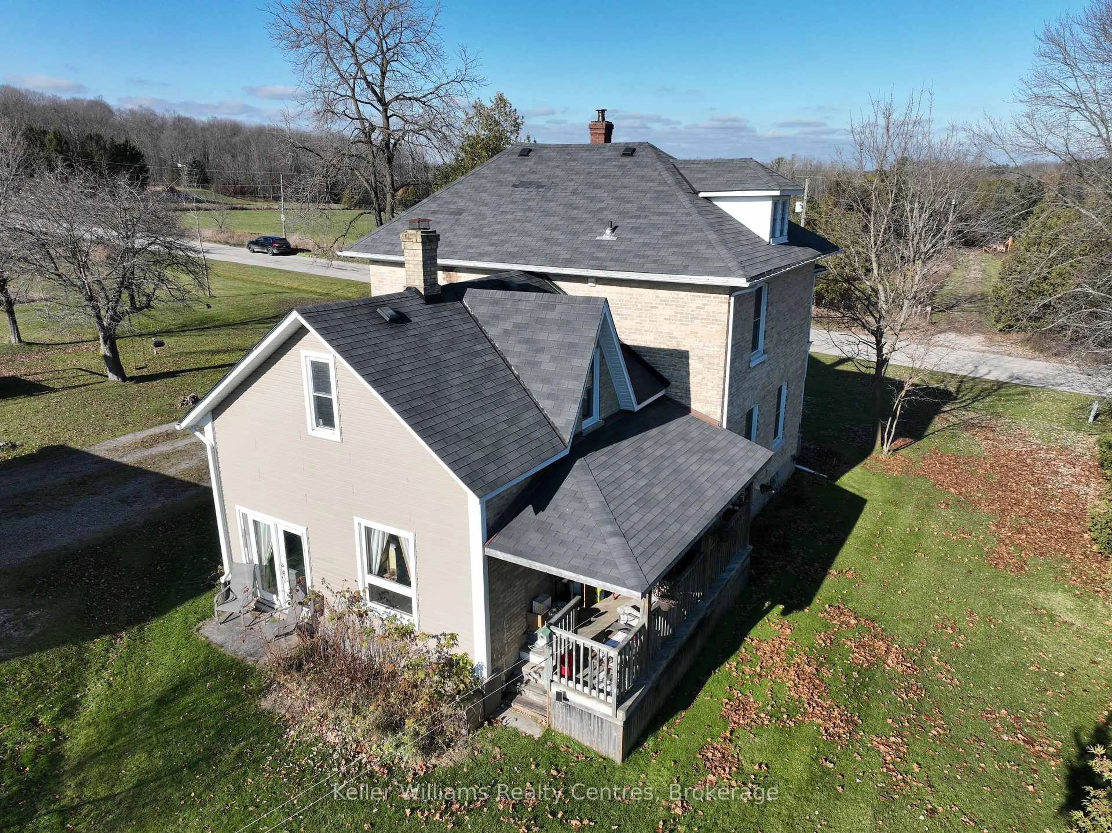 A pic from outside/outdoor area/front of a property/back of a property/a pic from drone, building for 262884 Varney Road, West Grey Ontario N0G 1R0