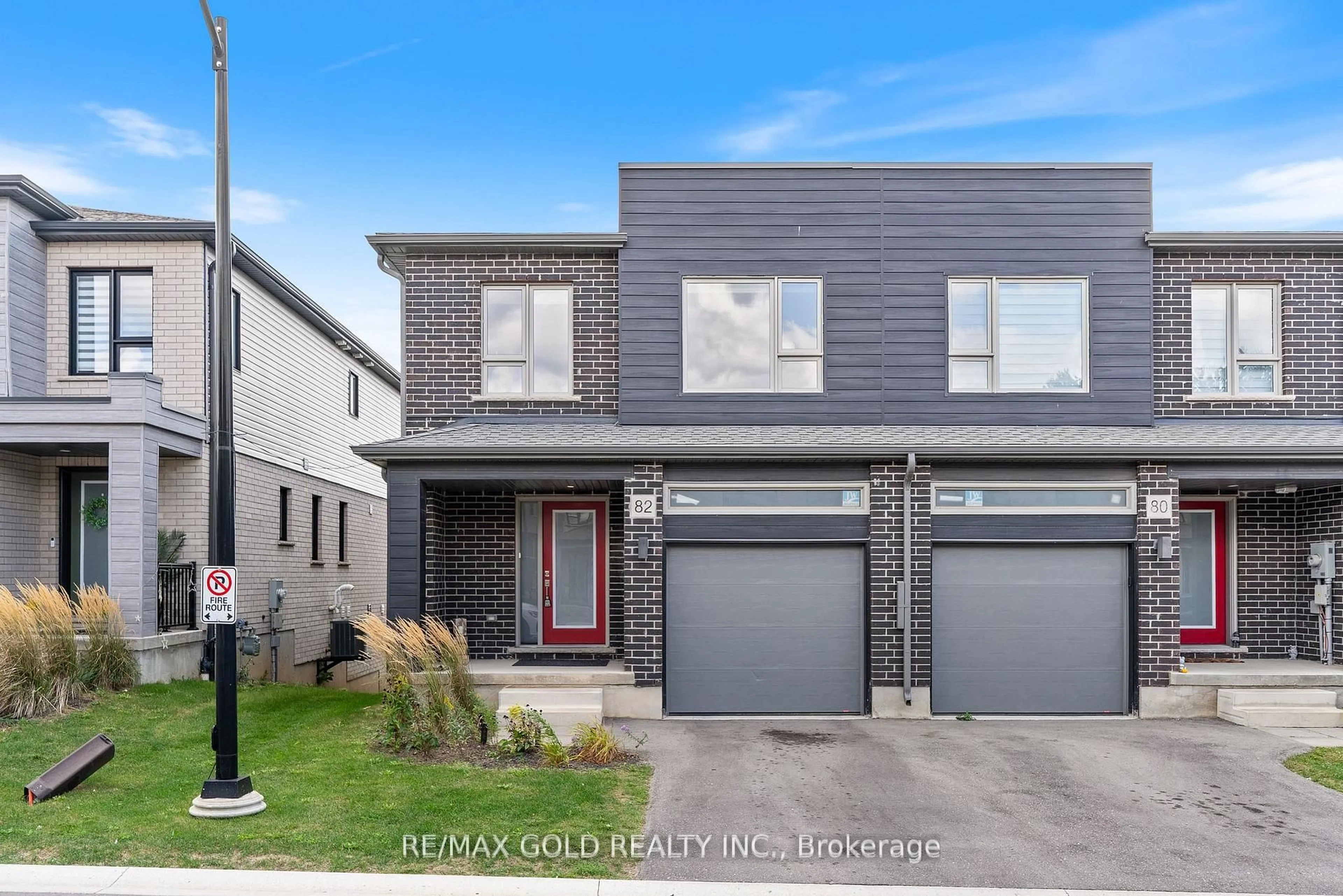 Home with brick exterior material, street for 82 Pony Way, Kitchener Ontario N2R 0R2