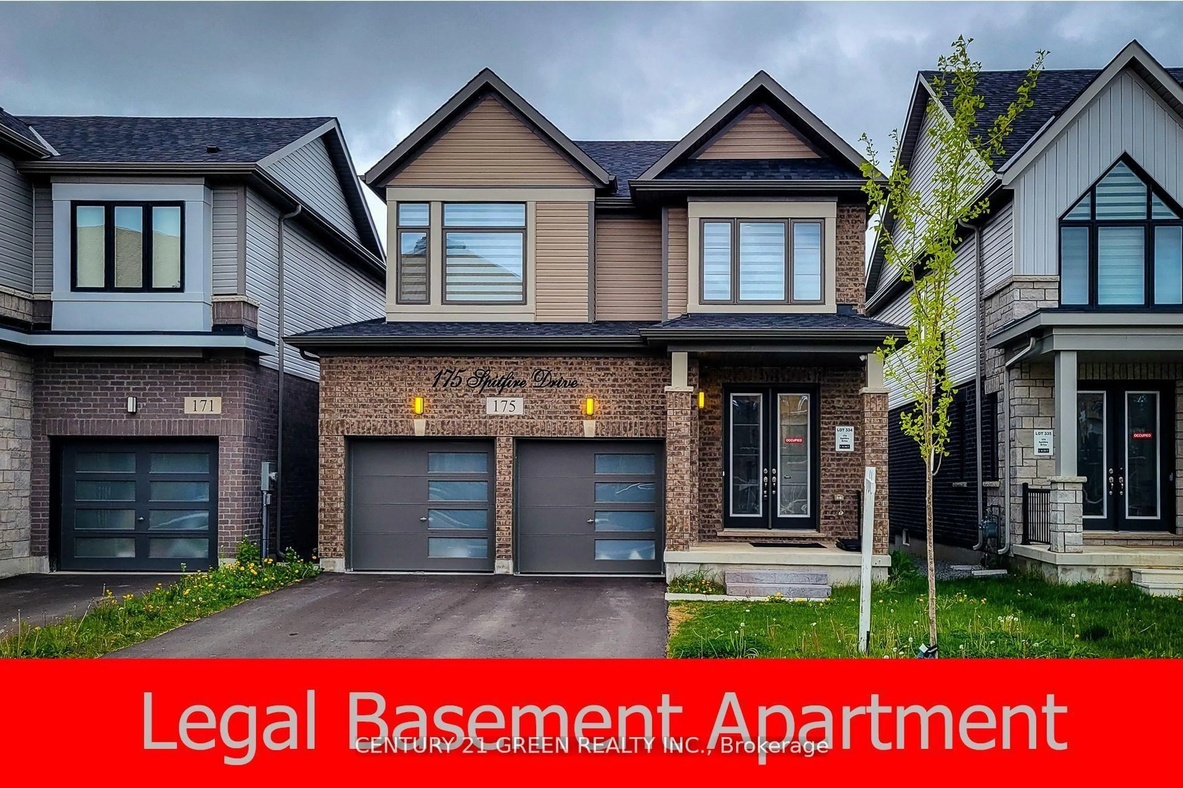 Home with brick exterior material, street for 175 Spitfire Dr, Hamilton Ontario L0R 1W0