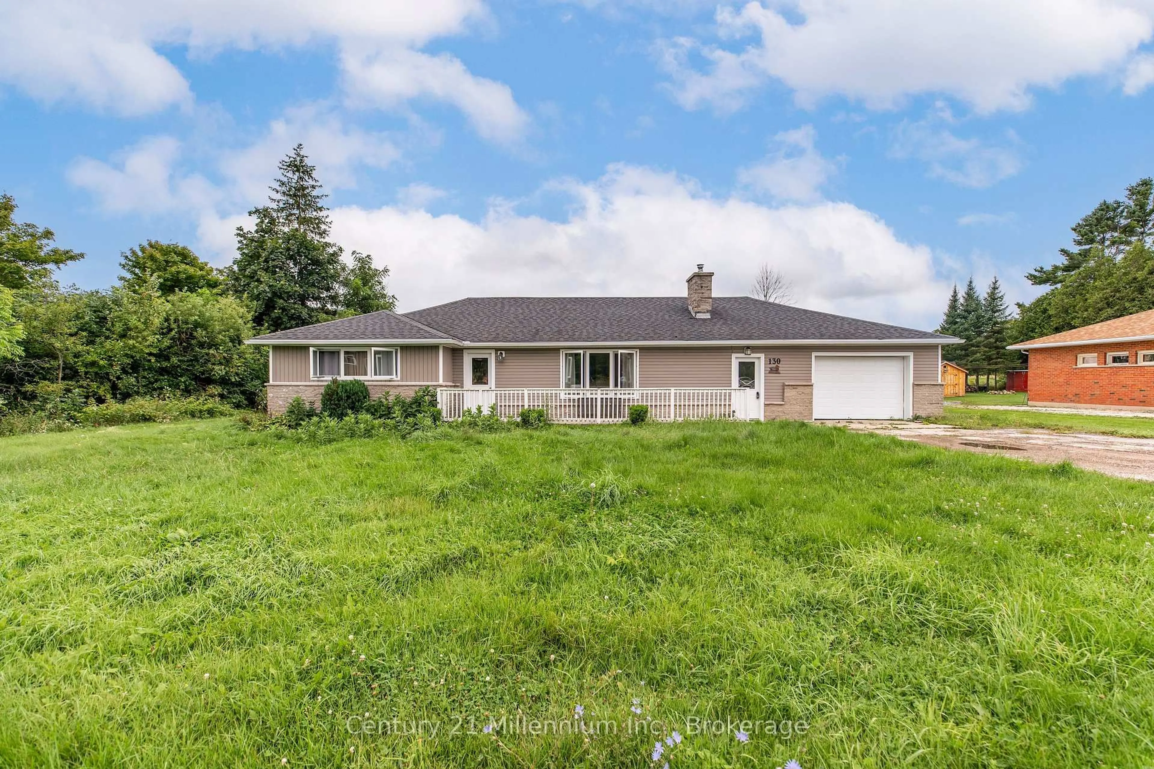 A pic from outside/outdoor area/front of a property/back of a property/a pic from drone, unknown for 130 MAIN St, Northern Bruce Peninsula Ontario N0H 1W0