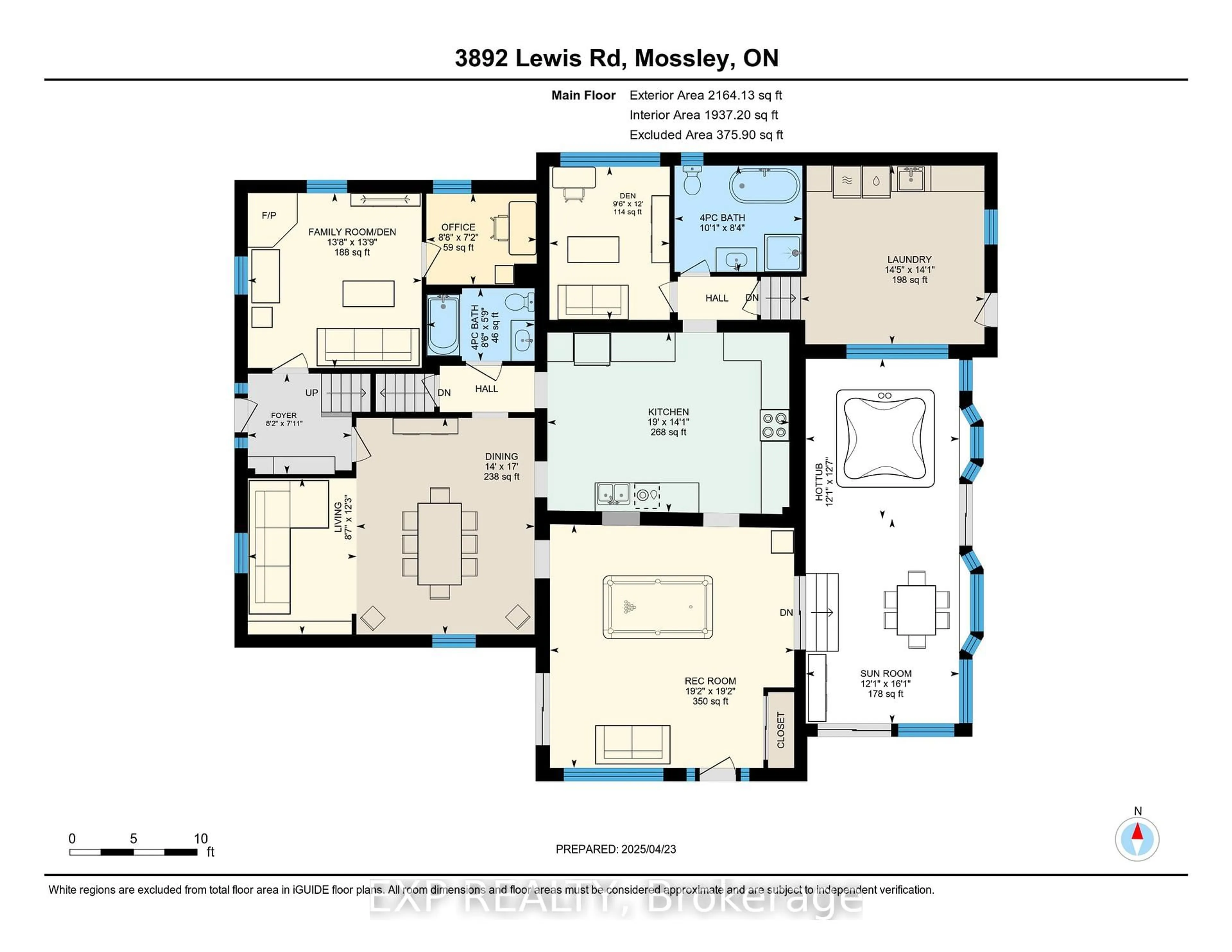 Floor plan for 3892 Lewis Rd, Thames Centre Ontario N0L 1V0