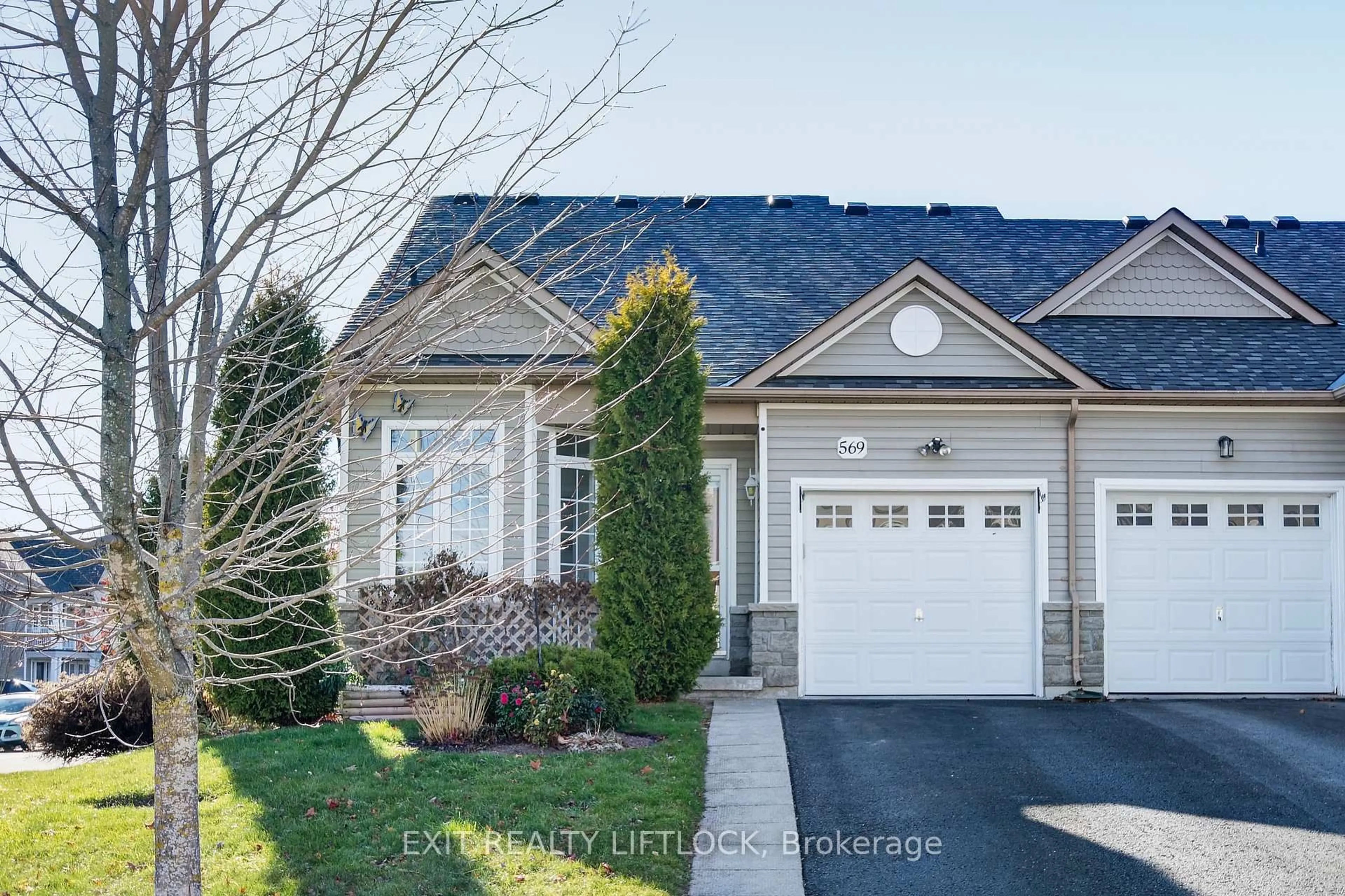 Home with vinyl exterior material, street for 569 Garbutt Terr, Peterborough Ontario K9H 7S9