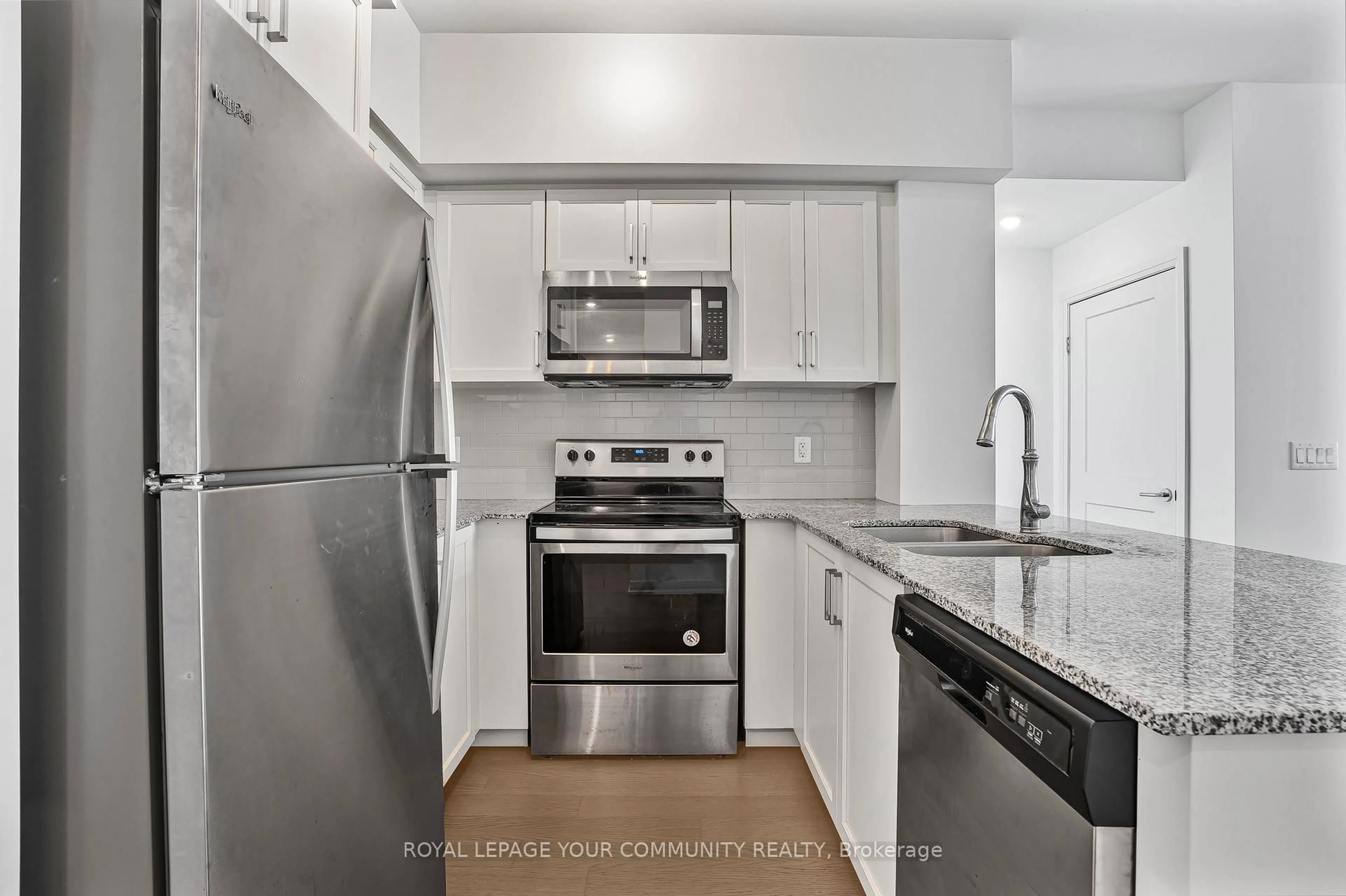 Standard kitchen, unknown for 155 Caroline St #802, Waterloo Ontario N2L 0J8