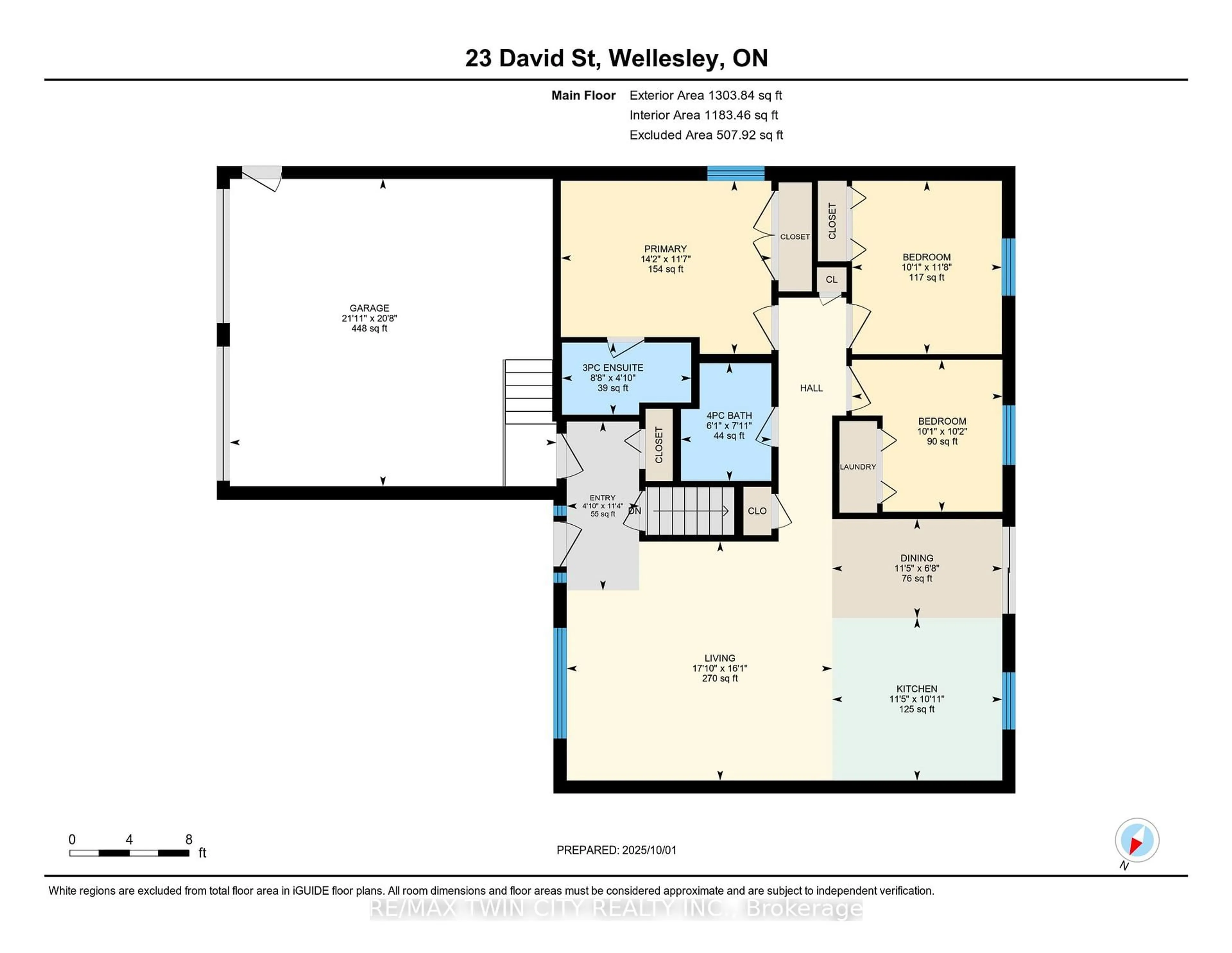 Floor plan for 23 David St, Wellesley Ontario N0B 2T0
