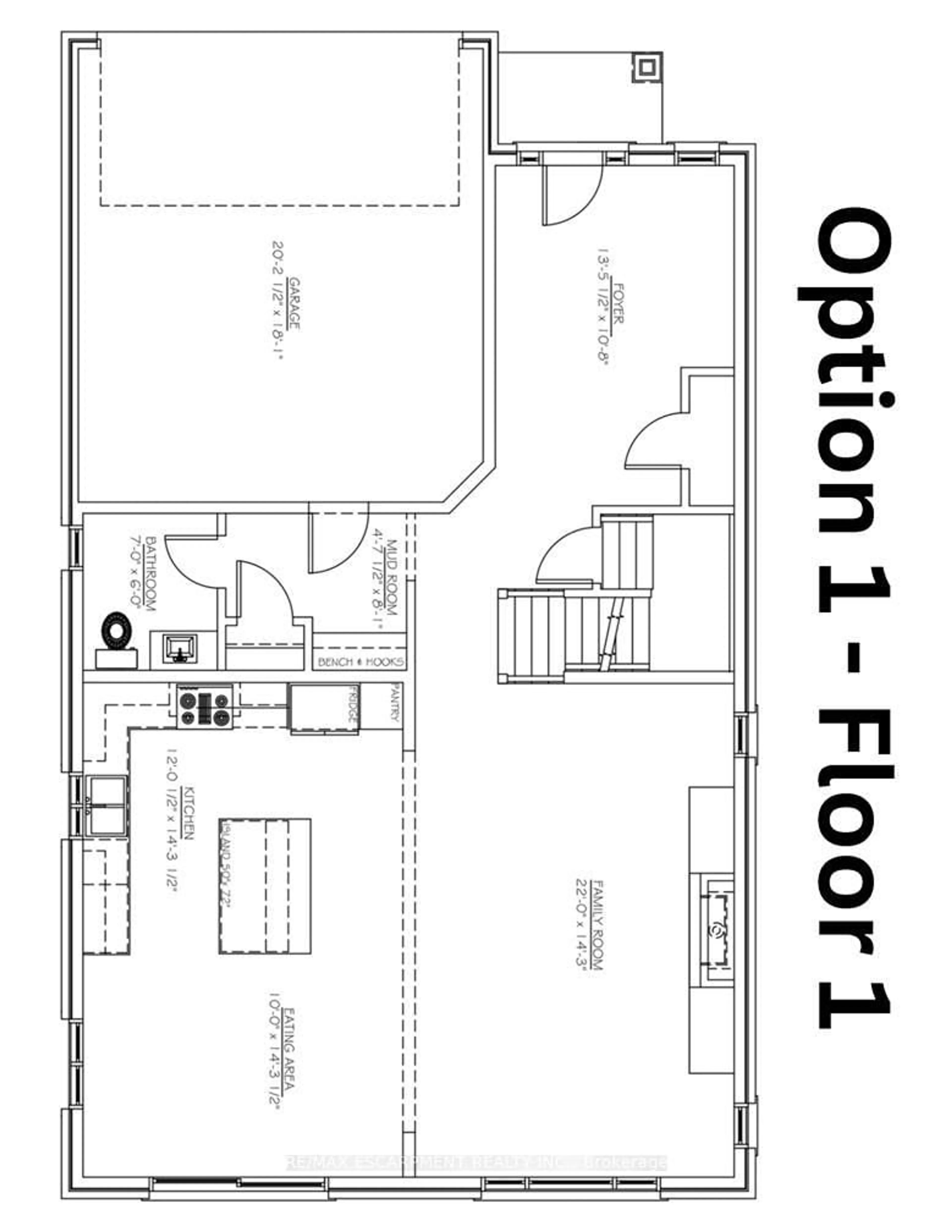 Floor plan for 1313 Baseline Rd, Hamilton Ontario L8E 5G1