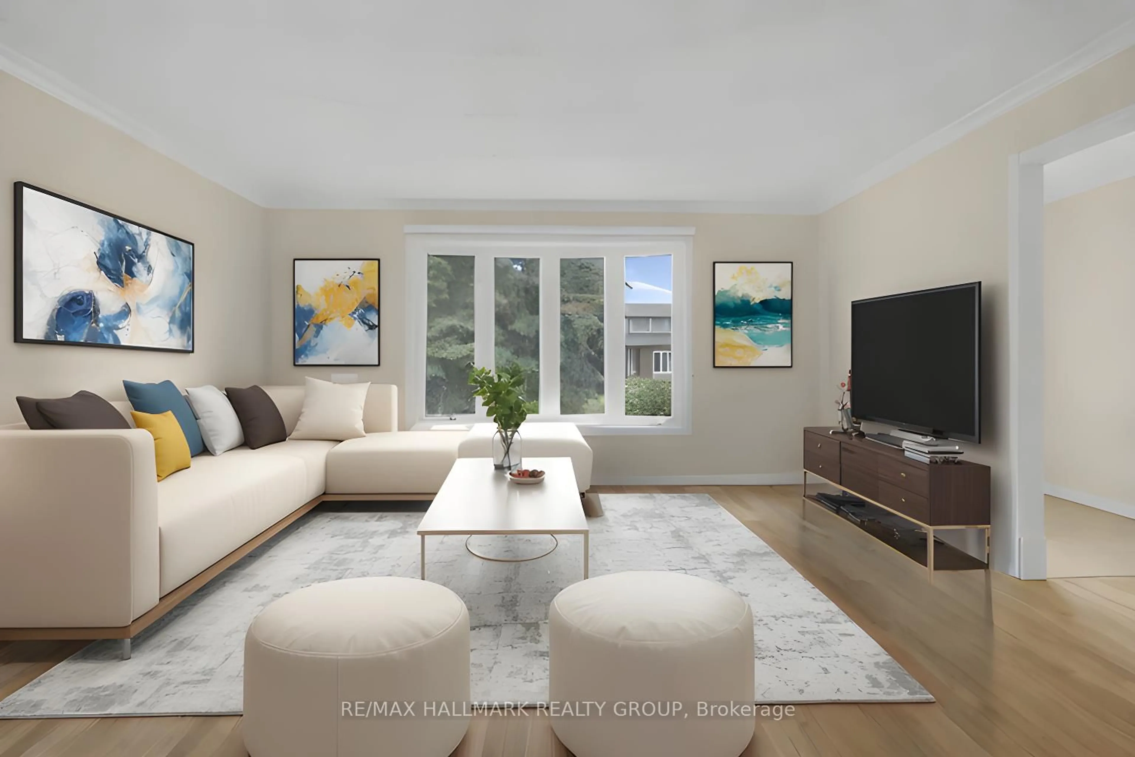 Living room with furniture, unknown for 30 Brodeur Cres, Kanata Ontario K2L 1Z3