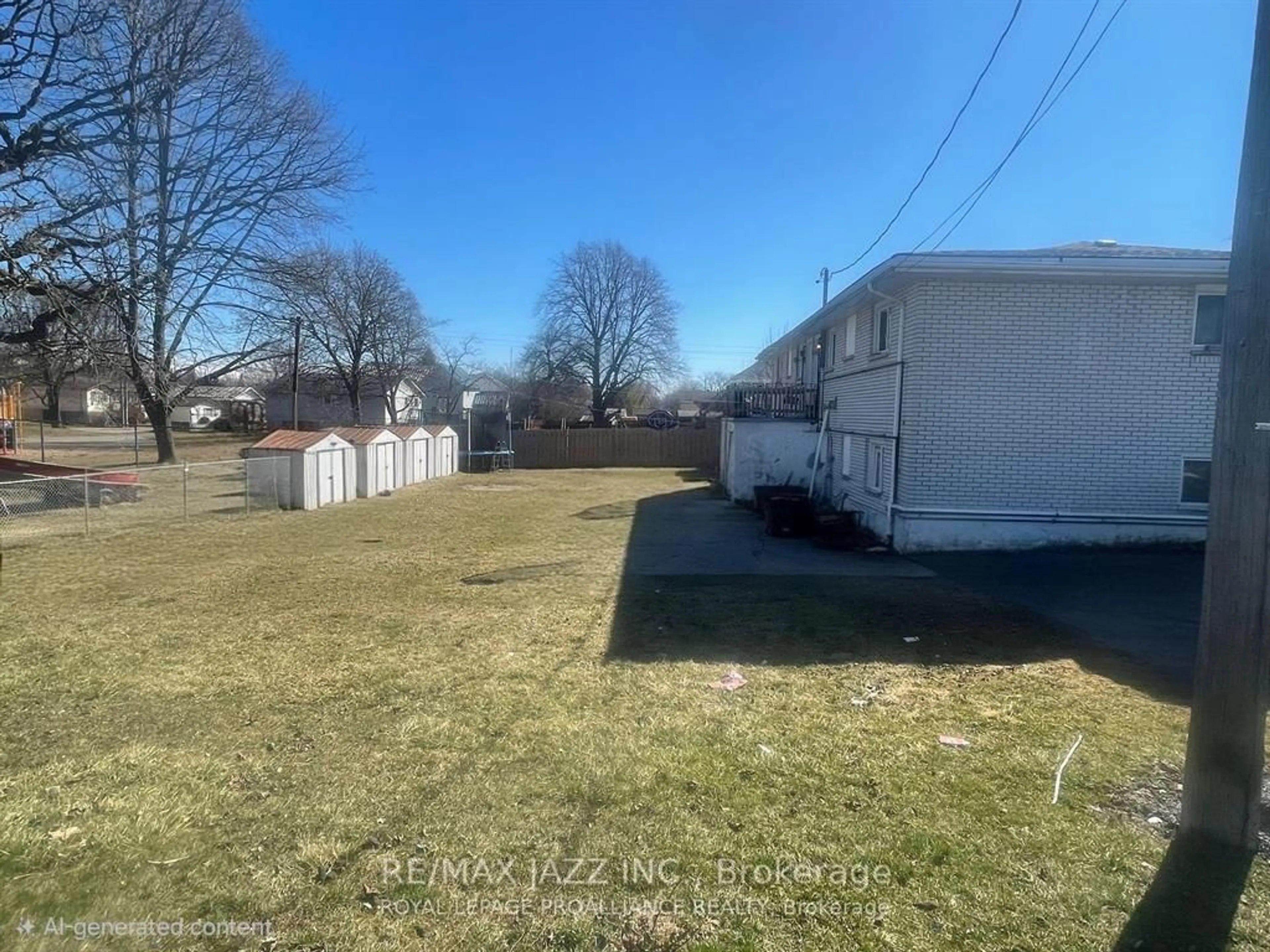 A pic from outside/outdoor area/front of a property/back of a property/a pic from drone, street for 37-43 Leonard Ave, Quinte West Ontario K8V 2R3
