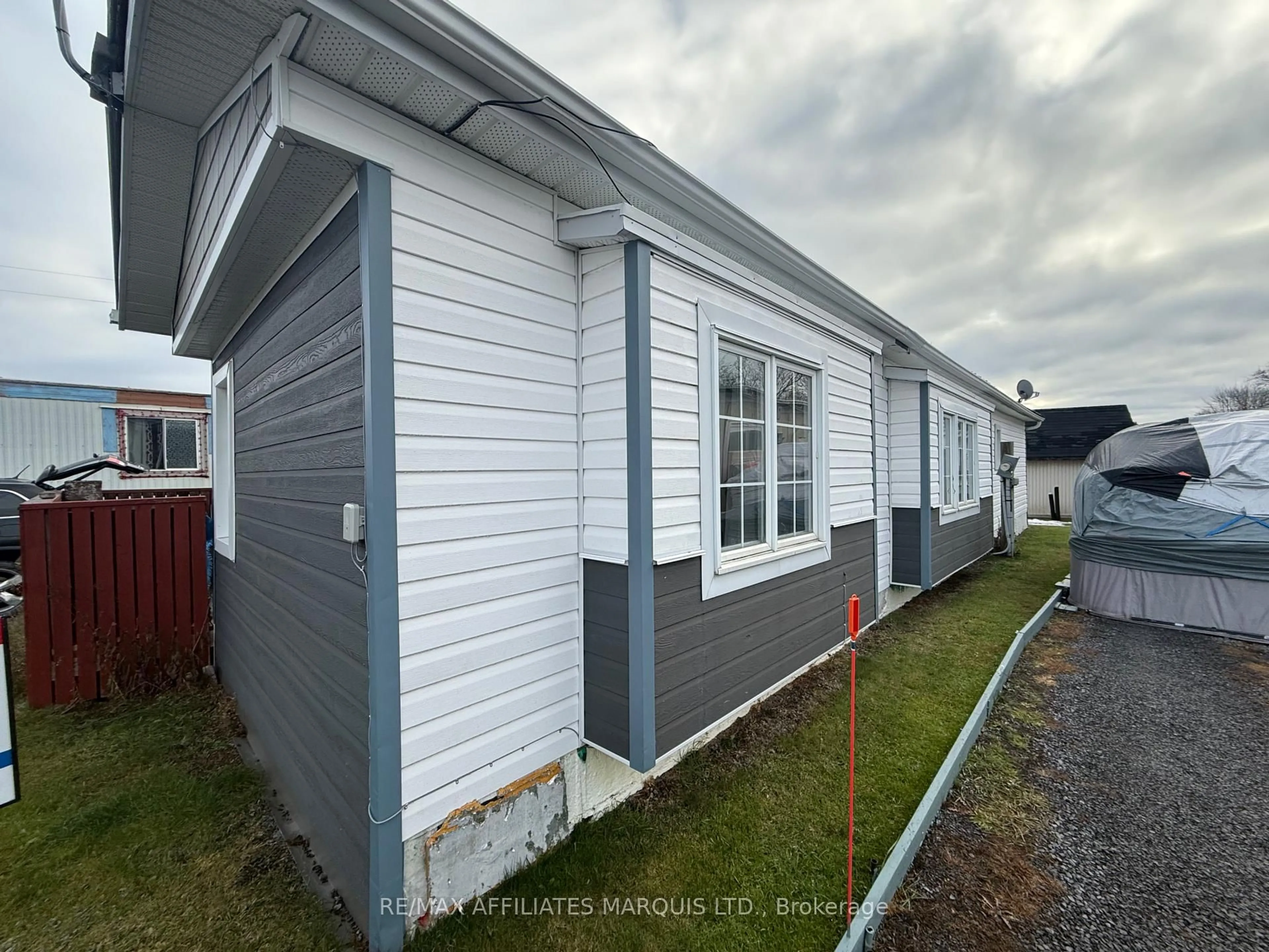 Home with vinyl exterior material, street for 14154 ANDERSON Dr #23, South Stormont Ontario K0C 1X0