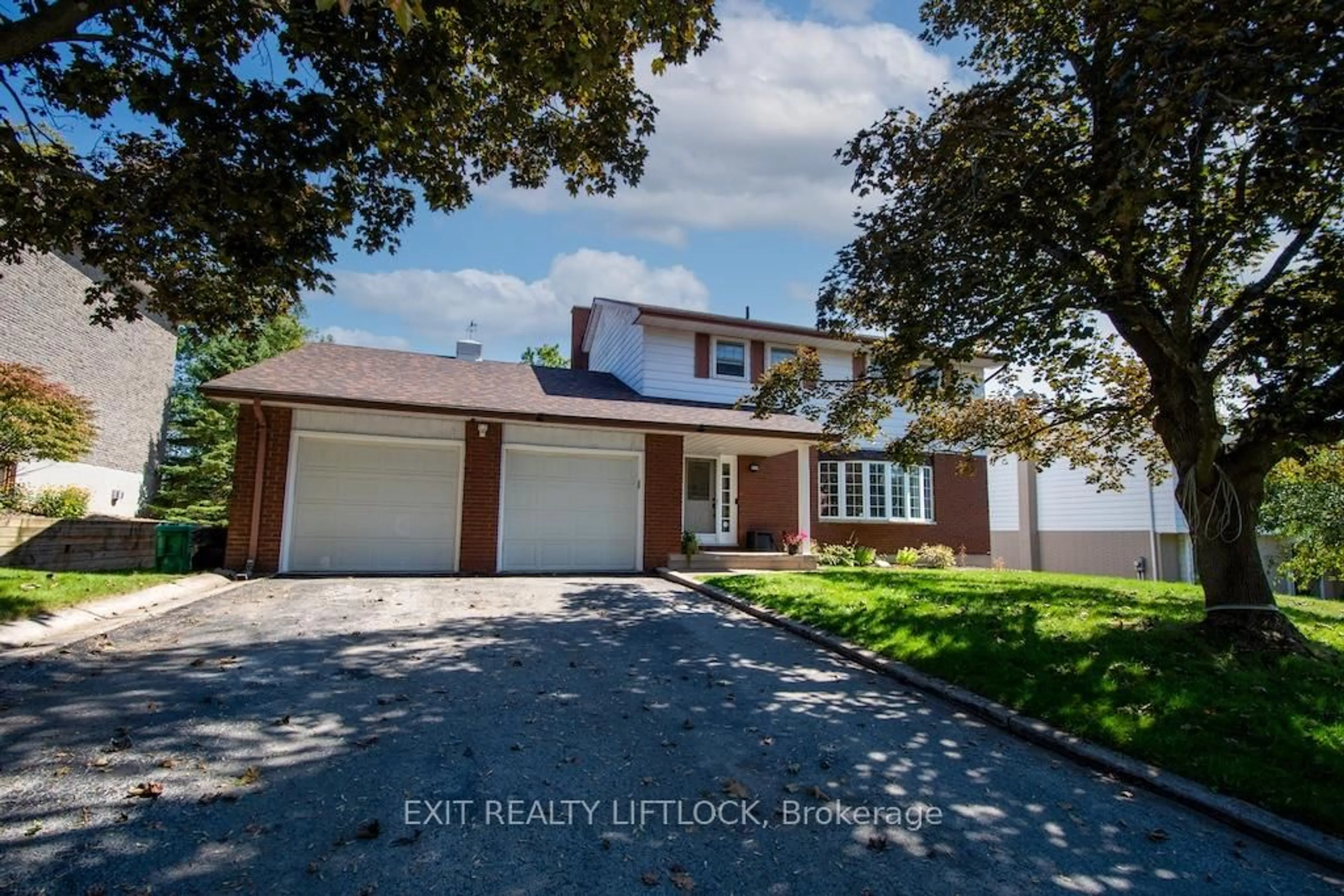 A pic from outside/outdoor area/front of a property/back of a property/a pic from drone, water/lake/river/ocean view for 1456 Firwood Cres, Peterborough Ontario K9K 1J1