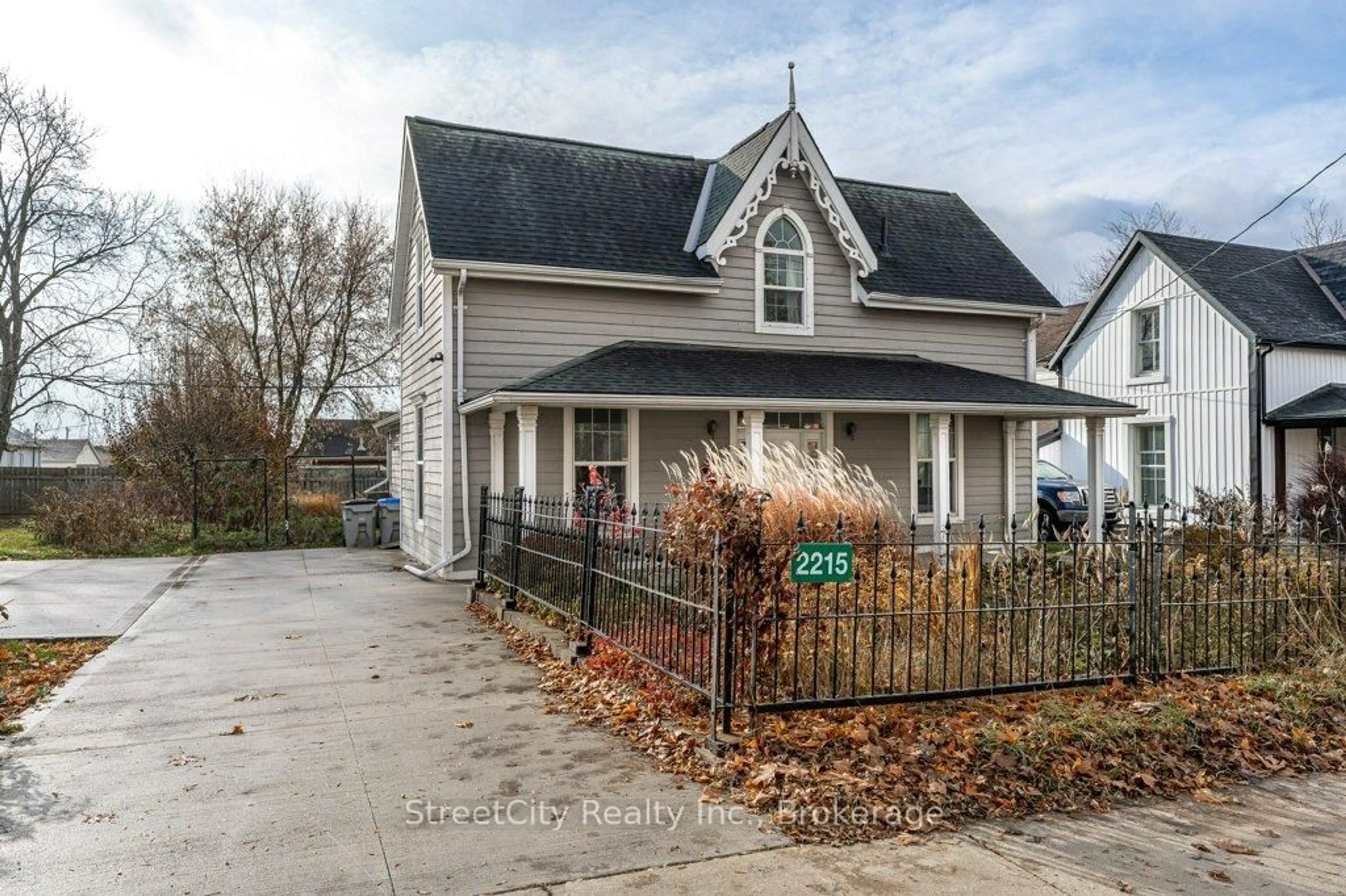 A pic from outside/outdoor area/front of a property/back of a property/a pic from drone, street for 2215 34 Line, Perth East Ontario N0B 2P0