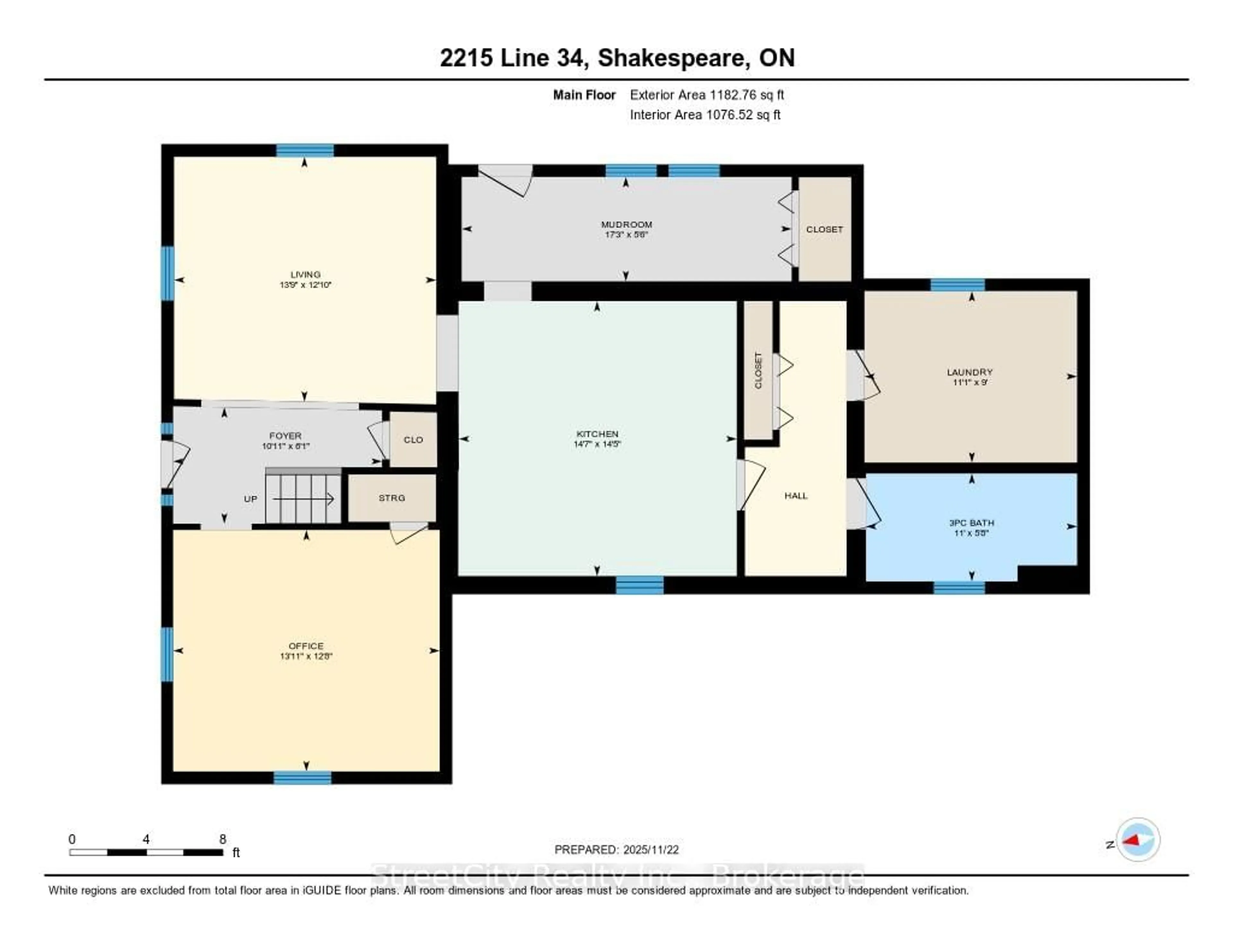 Floor plan for 2215 34 Line, Perth East Ontario N0B 2P0