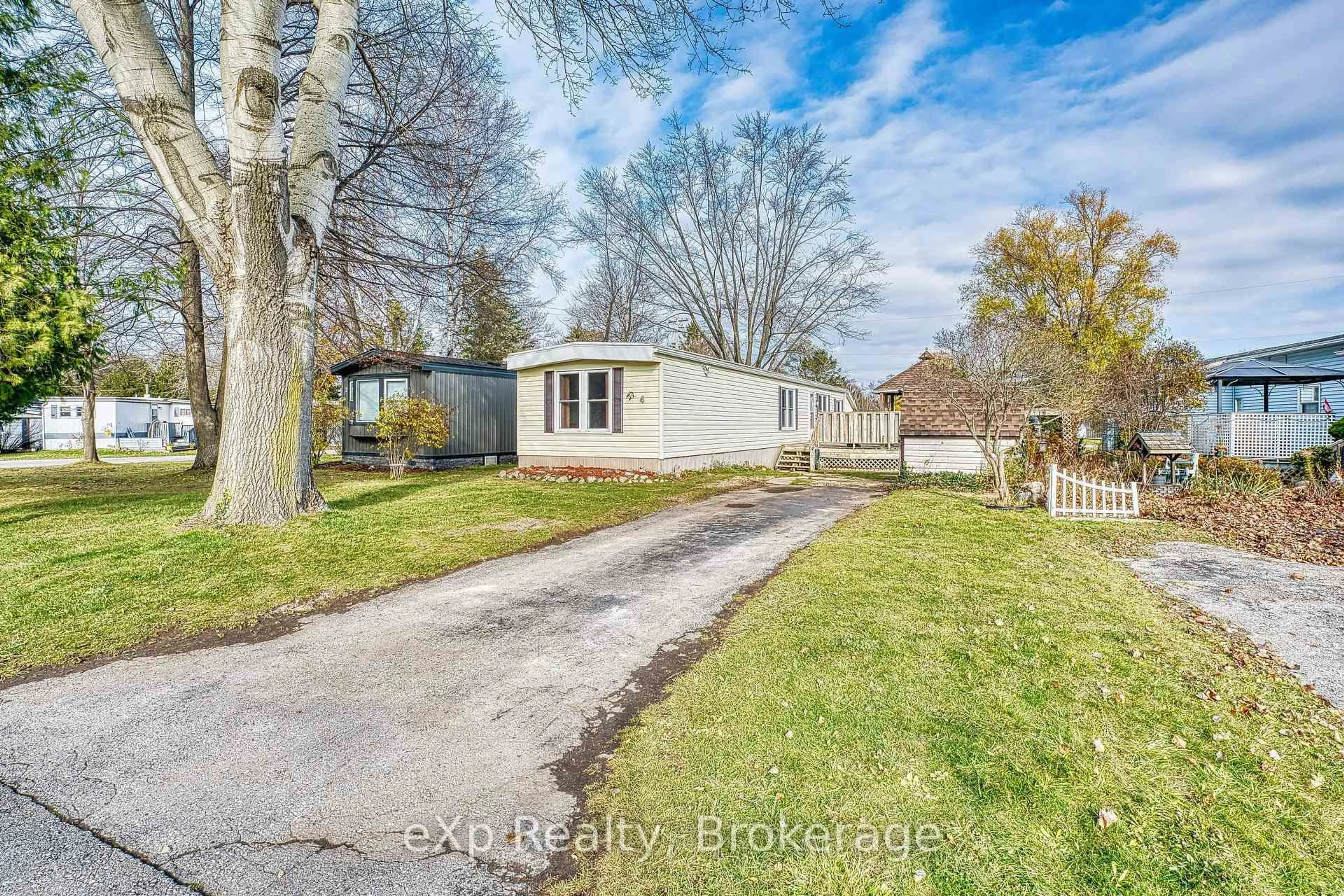 A pic from outside/outdoor area/front of a property/back of a property/a pic from drone, street for 4 Poplar Lane, Ashfield-Colborne-Wawanosh Ontario N7A 3Y3