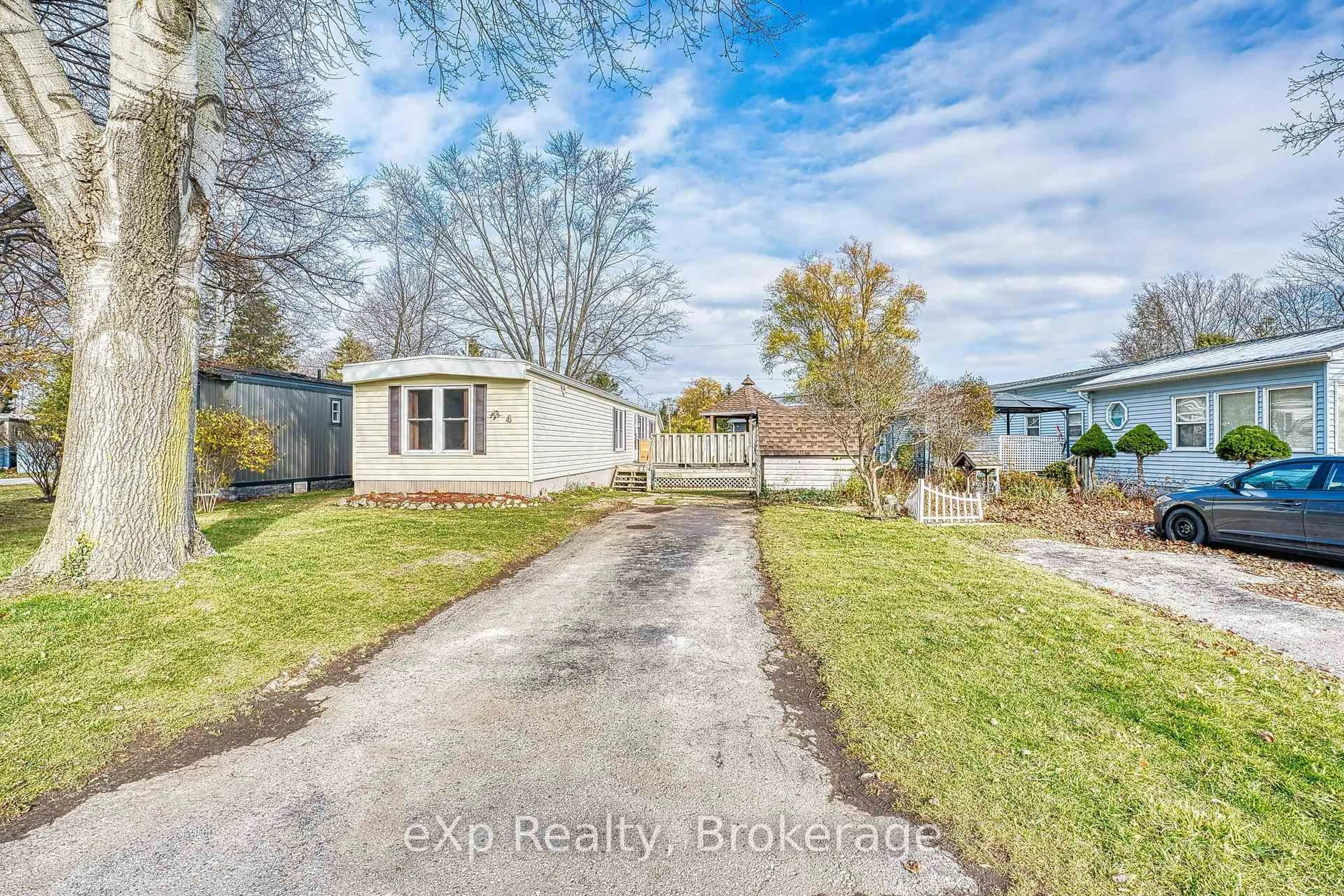 A pic from outside/outdoor area/front of a property/back of a property/a pic from drone, street for 4 Poplar Lane, Ashfield-Colborne-Wawanosh Ontario N7A 3Y3