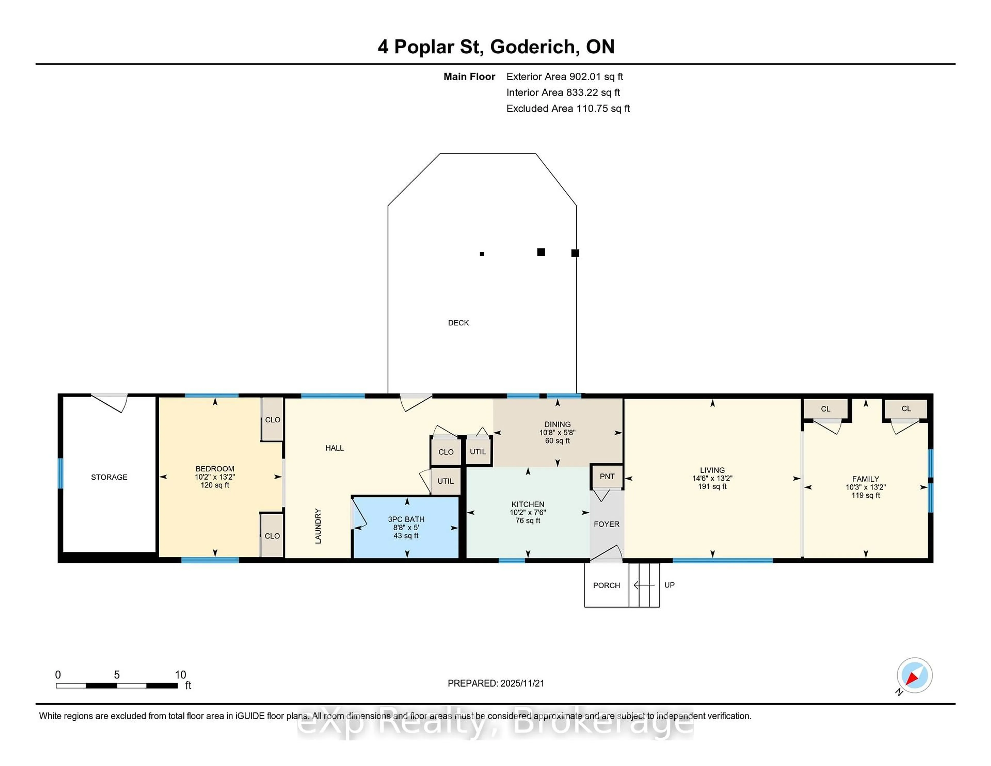 Floor plan for 4 Poplar Lane, Ashfield-Colborne-Wawanosh Ontario N7A 3Y3