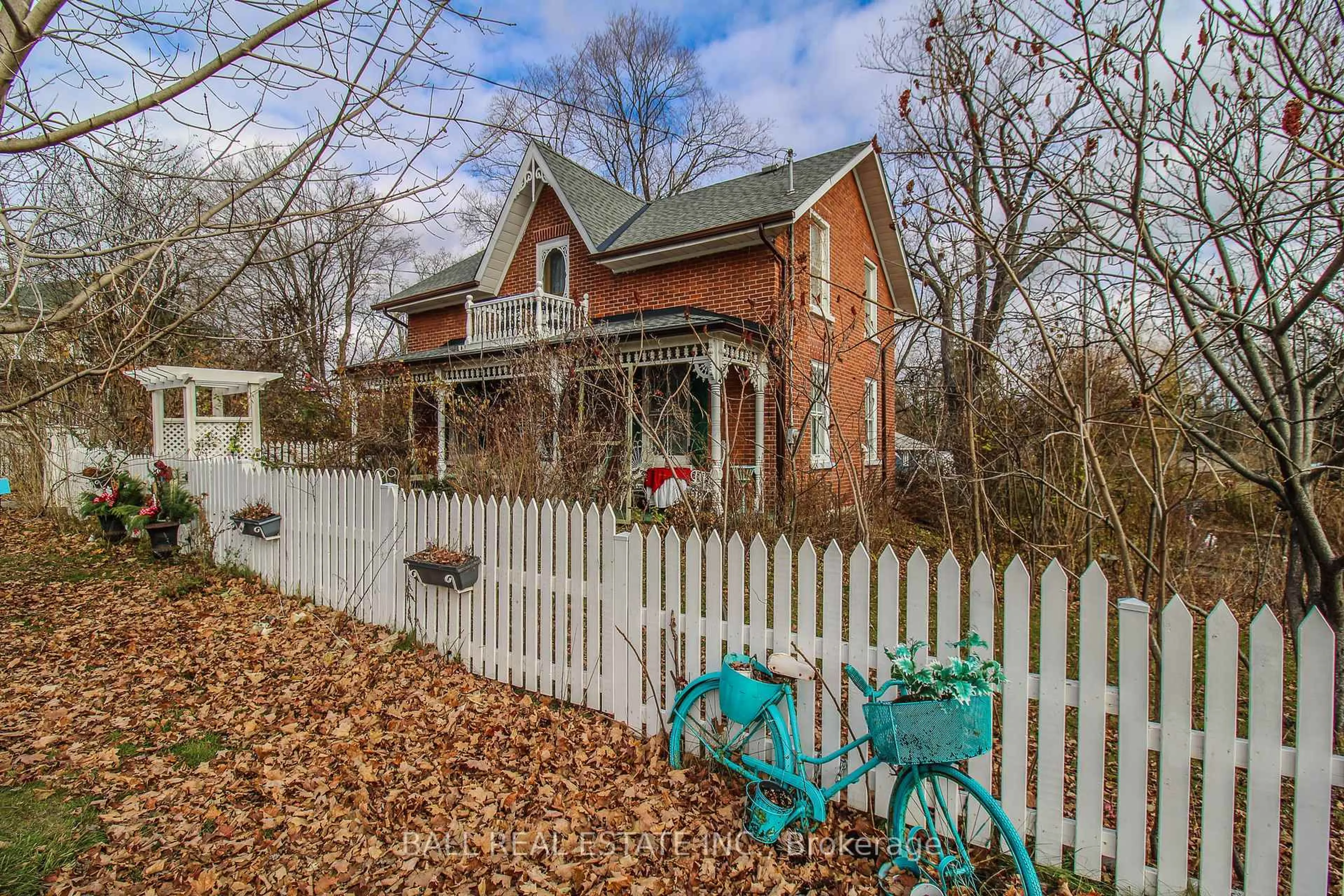 A pic from outside/outdoor area/front of a property/back of a property/a pic from drone, street for 1175 Heritage Line, Otonabee-South Monaghan Ontario K0L 2G0