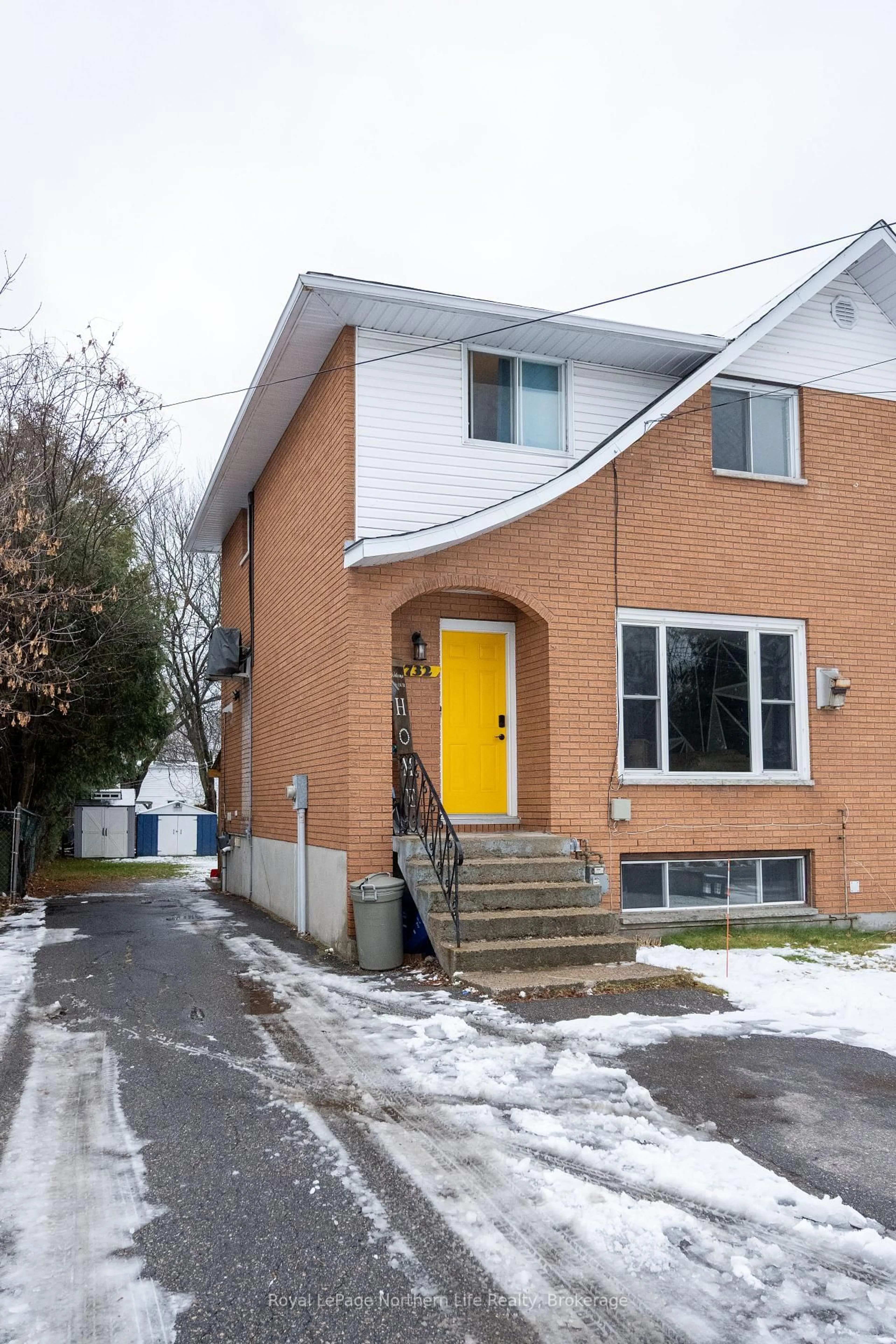 Home with brick exterior material, street for 1732 McKeown Ave, North Bay Ontario P1B 7N3