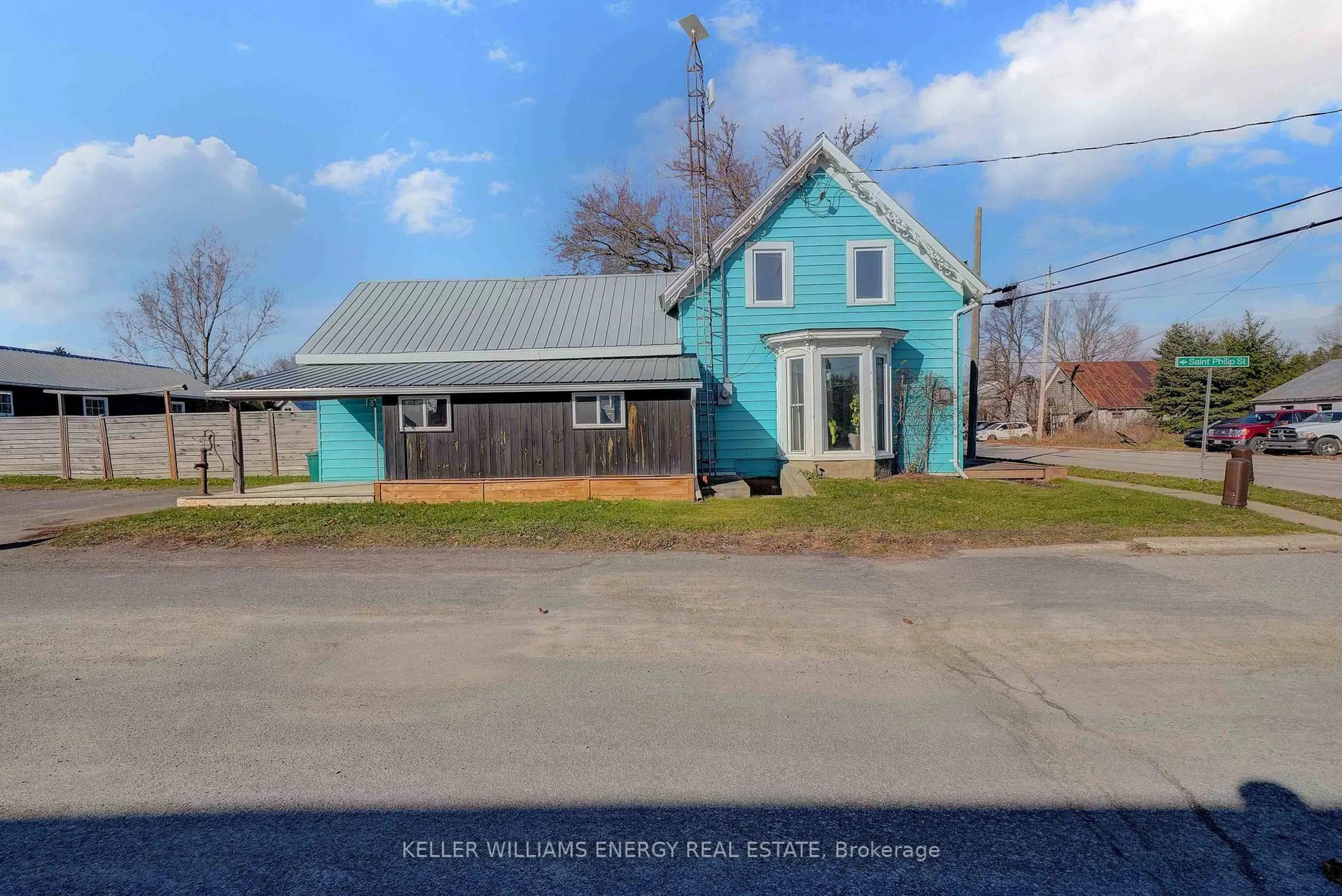 A pic from outside/outdoor area/front of a property/back of a property/a pic from drone, building for 75 Saint Philip St, Prince Edward County Ontario K0K 2P0