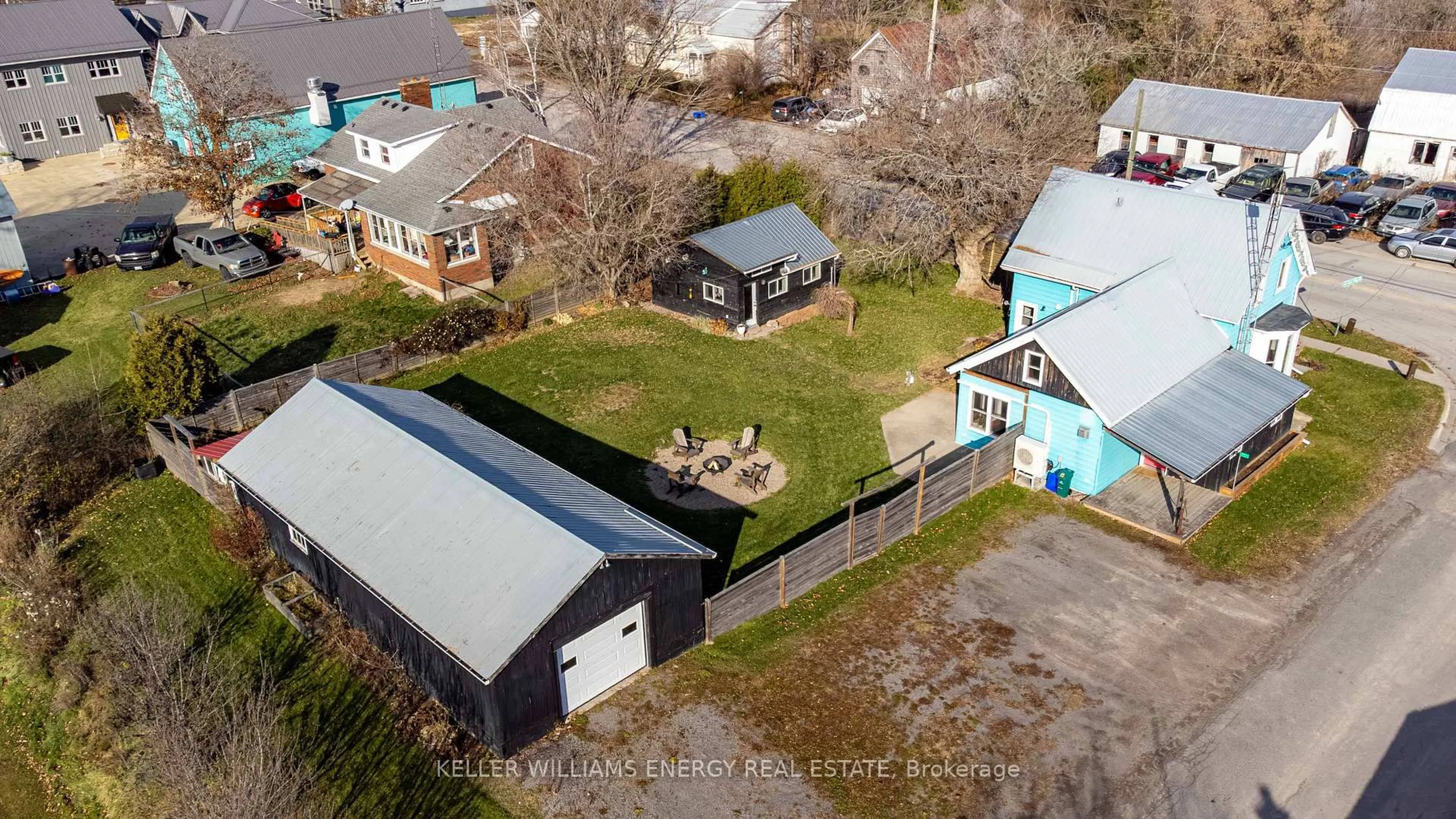 A pic from outside/outdoor area/front of a property/back of a property/a pic from drone, street for 75 Saint Philip St, Prince Edward County Ontario K0K 2P0