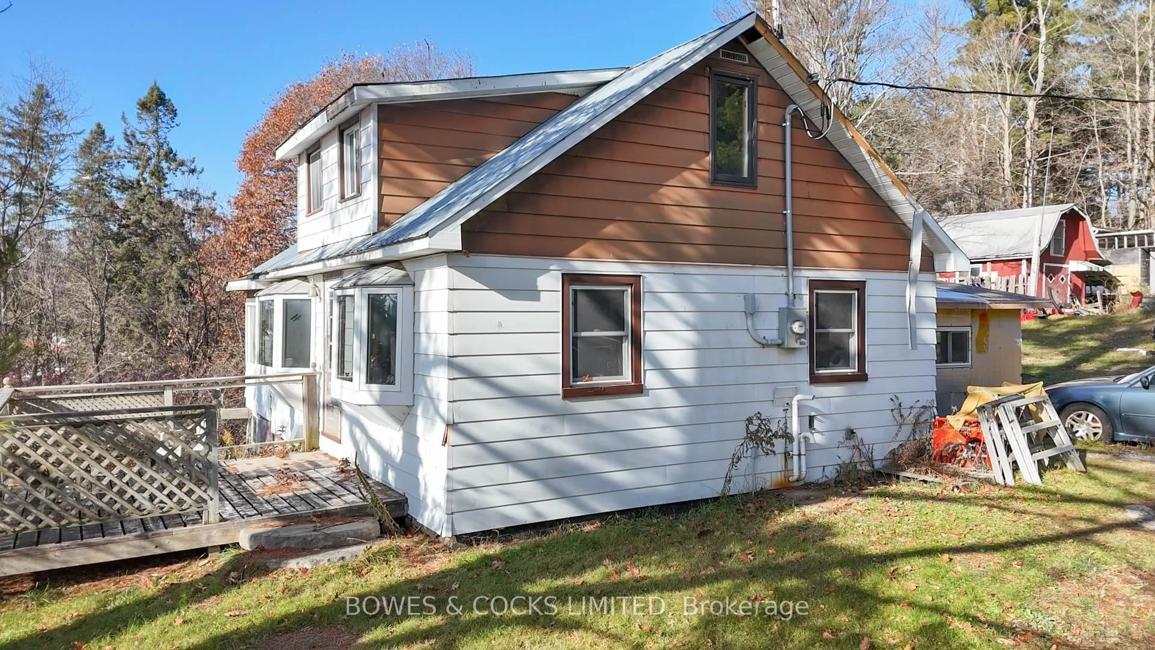 Home with vinyl exterior material, street for 180 County Road 504, North Kawartha Ontario K0L 1A0