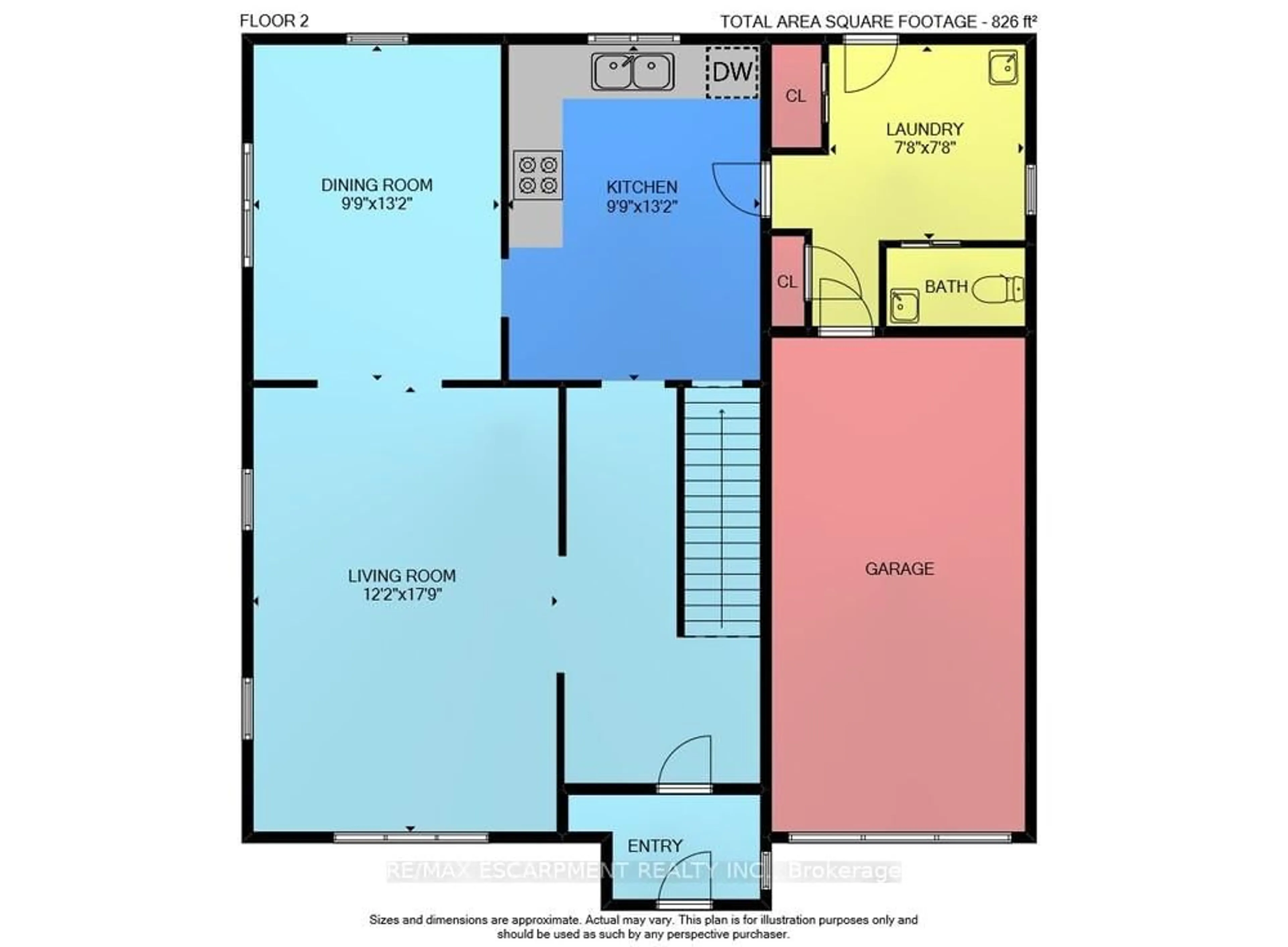 Floor plan for 9 Arlington Ave, St. Catharines Ontario L2P 3A3