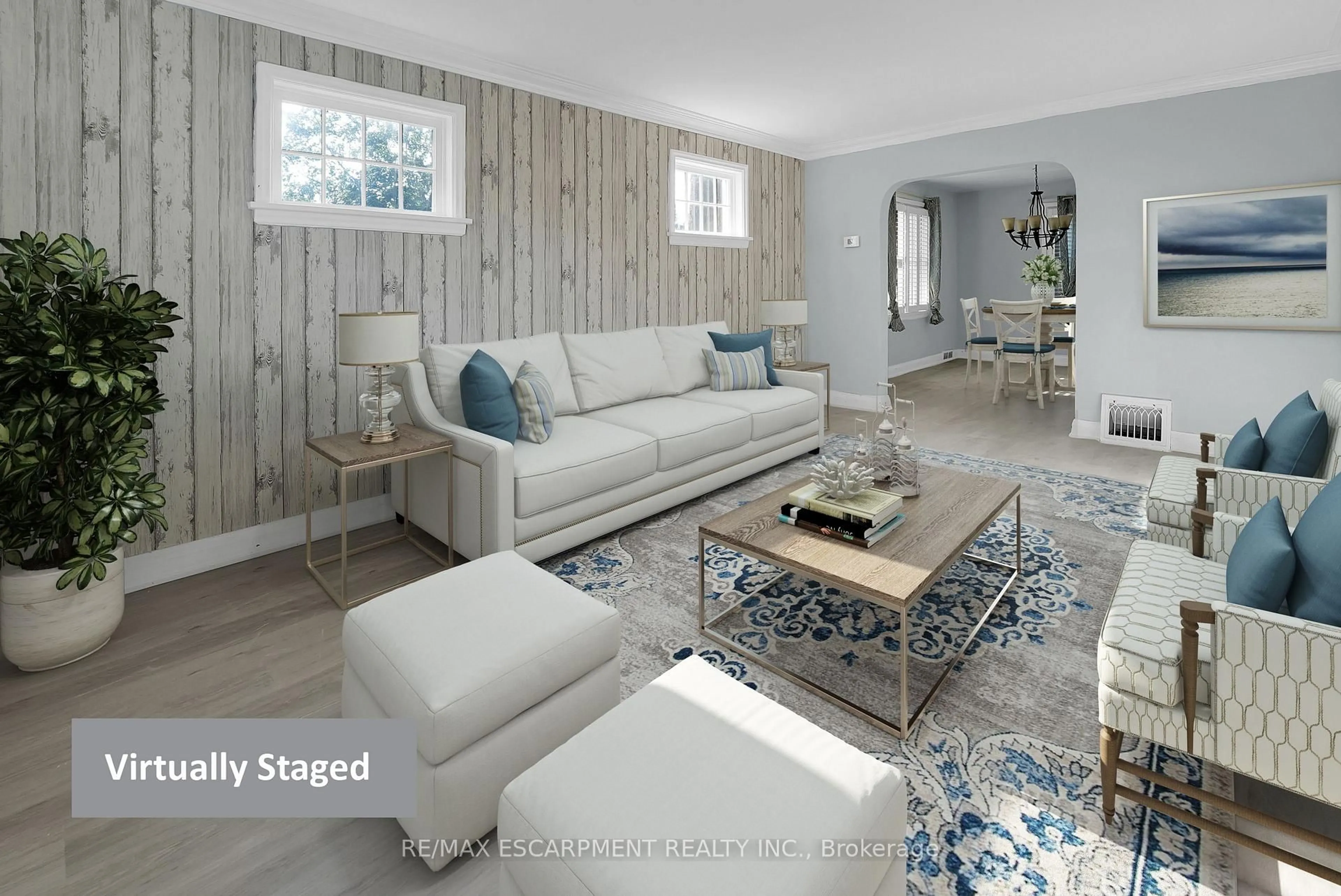 Living room with furniture, unknown for 9 Arlington Ave, St. Catharines Ontario L2P 3A3