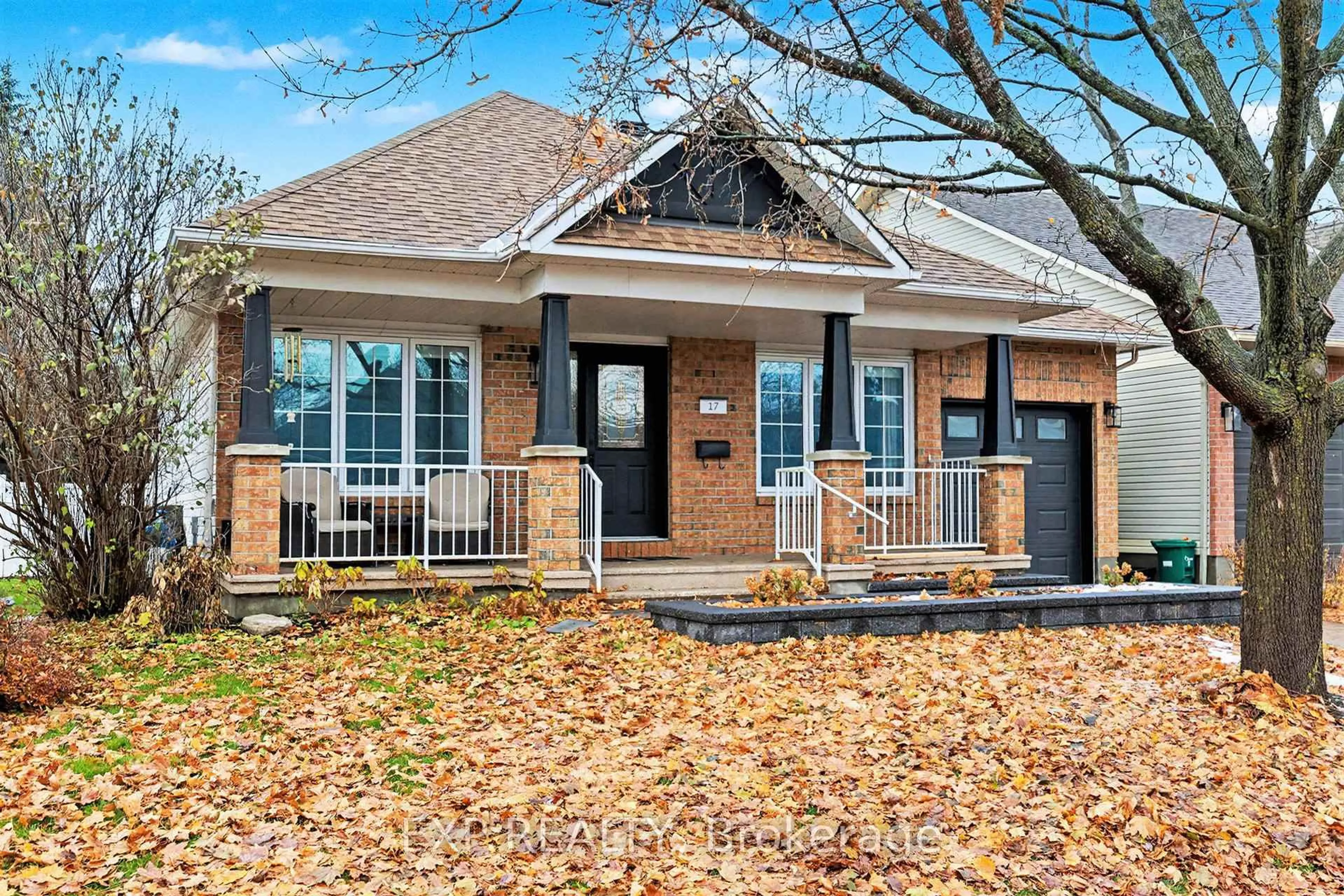 Home with brick exterior material, street for 17 Windchime Cres, Ottawa Ontario K2G 6J3