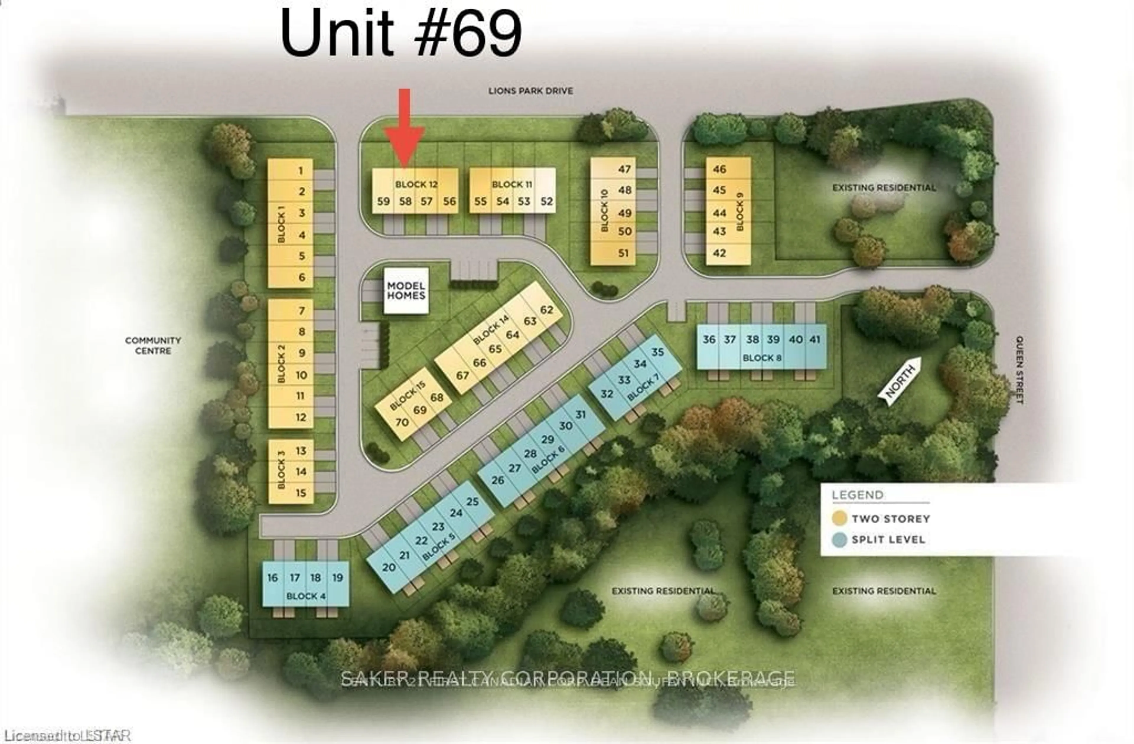 Floor plan for 601 Lions Park Dr #69, Strathroy-Caradoc Ontario N0L 1W0