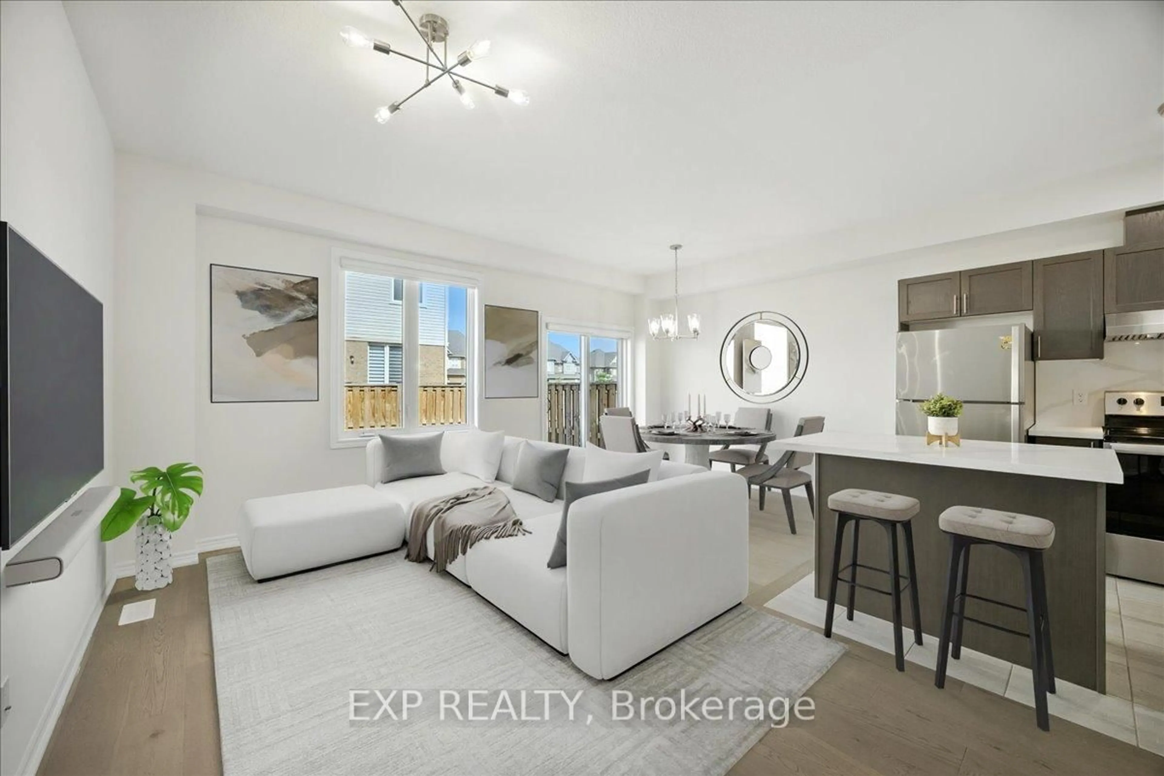 Living room with furniture, unknown for 27 Mockingbird Lane, Hamilton Ontario L8E 0K7