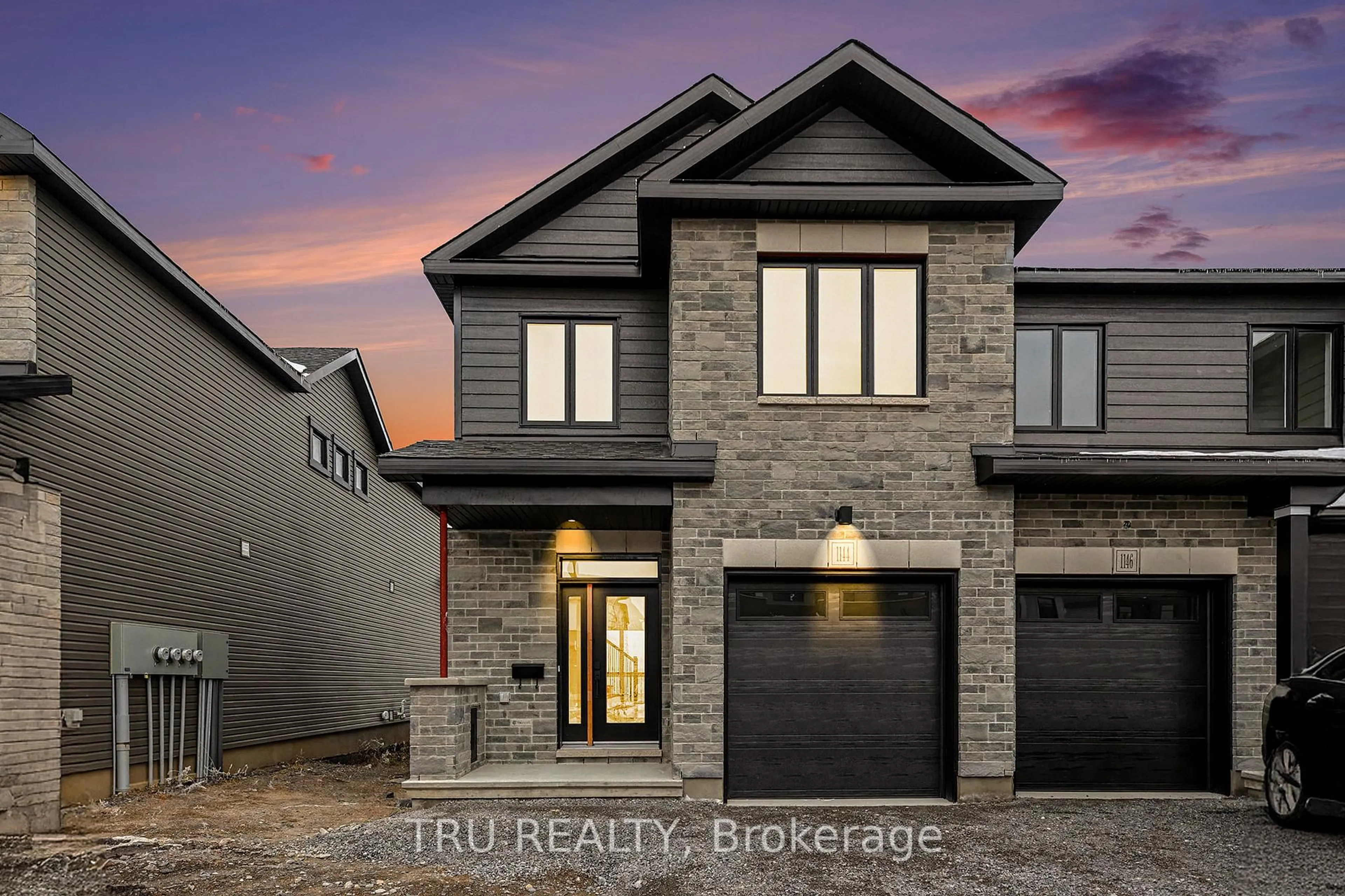 Home with brick exterior material, street for 1144 Cope Dr, Stittsville Ontario K2S 3C3