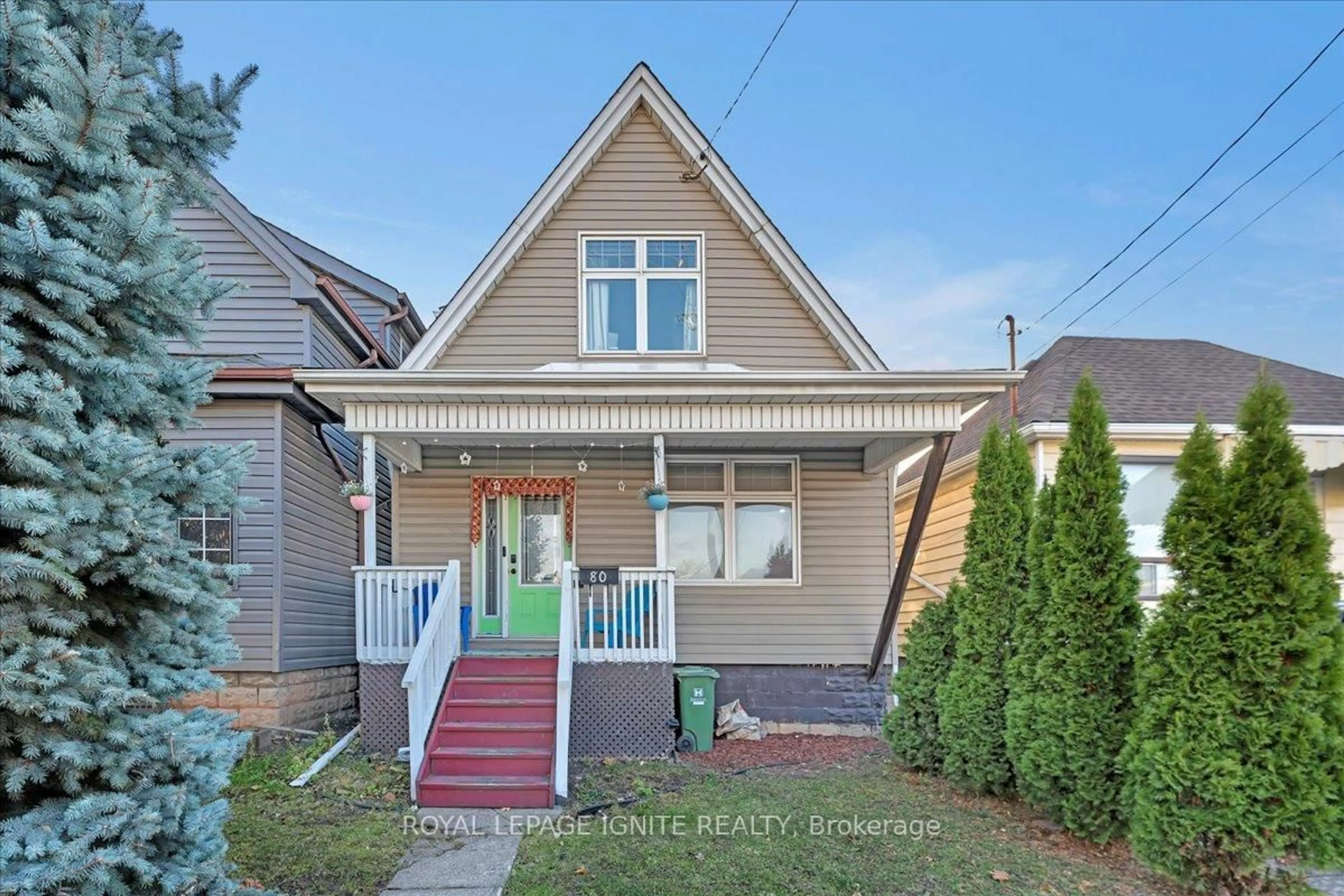 Home with brick exterior material, street for 80 Albany Ave, Hamilton Ontario L8H 2H5