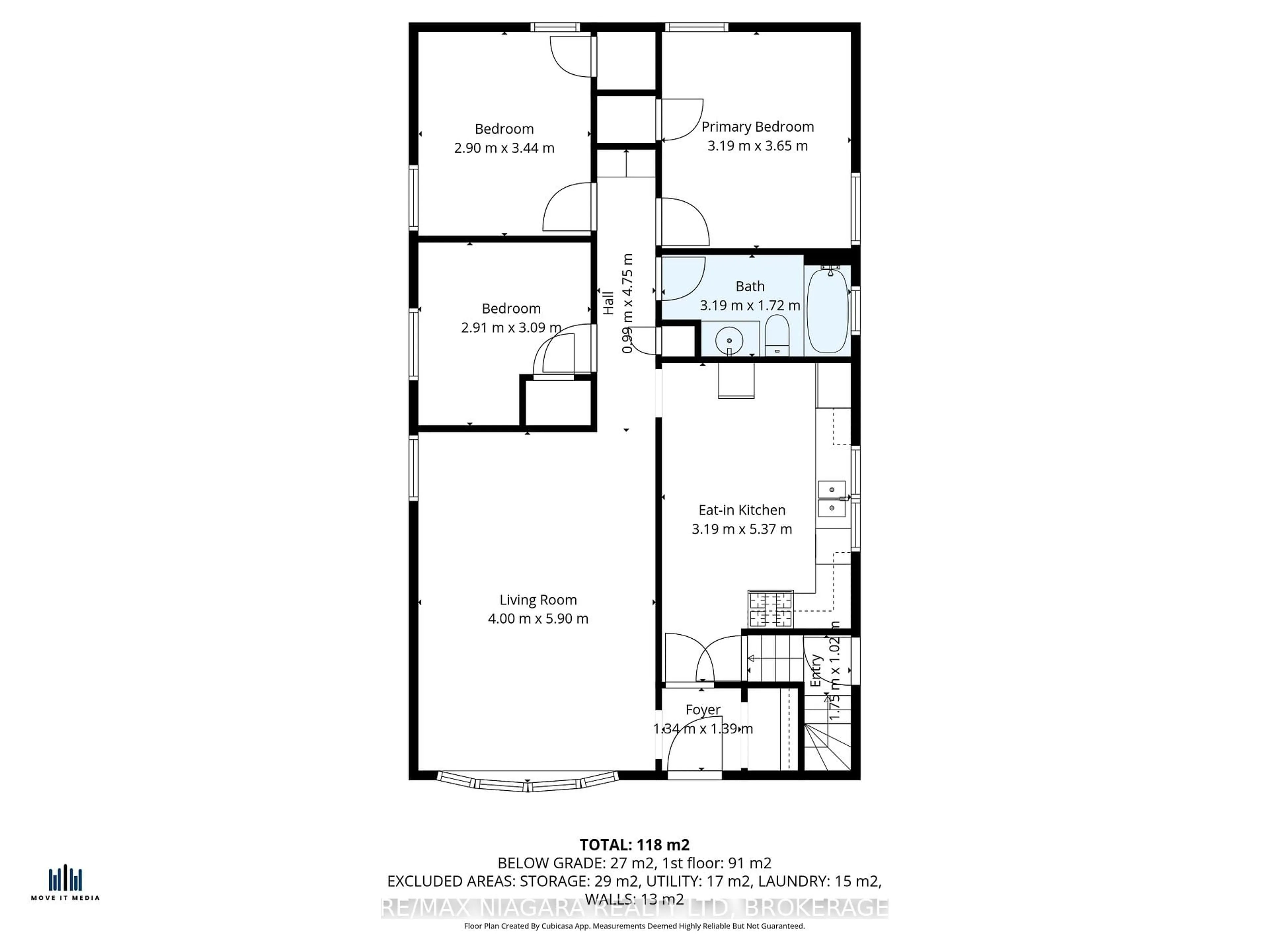 Floor plan for 7 South Cres, Port Colborne Ontario L3K 2X8