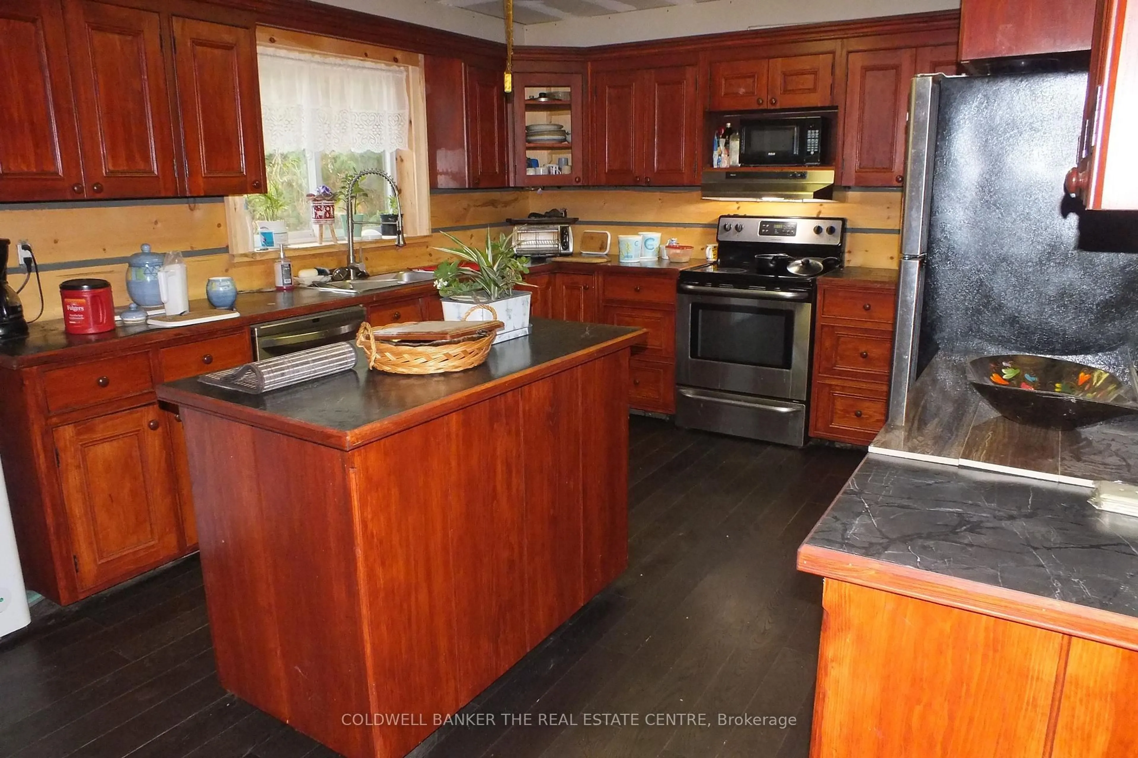 Standard kitchen, ceramic/tile floor for 59 Highway 542 Highway, Central Manitoulin Ontario P0P 2C0