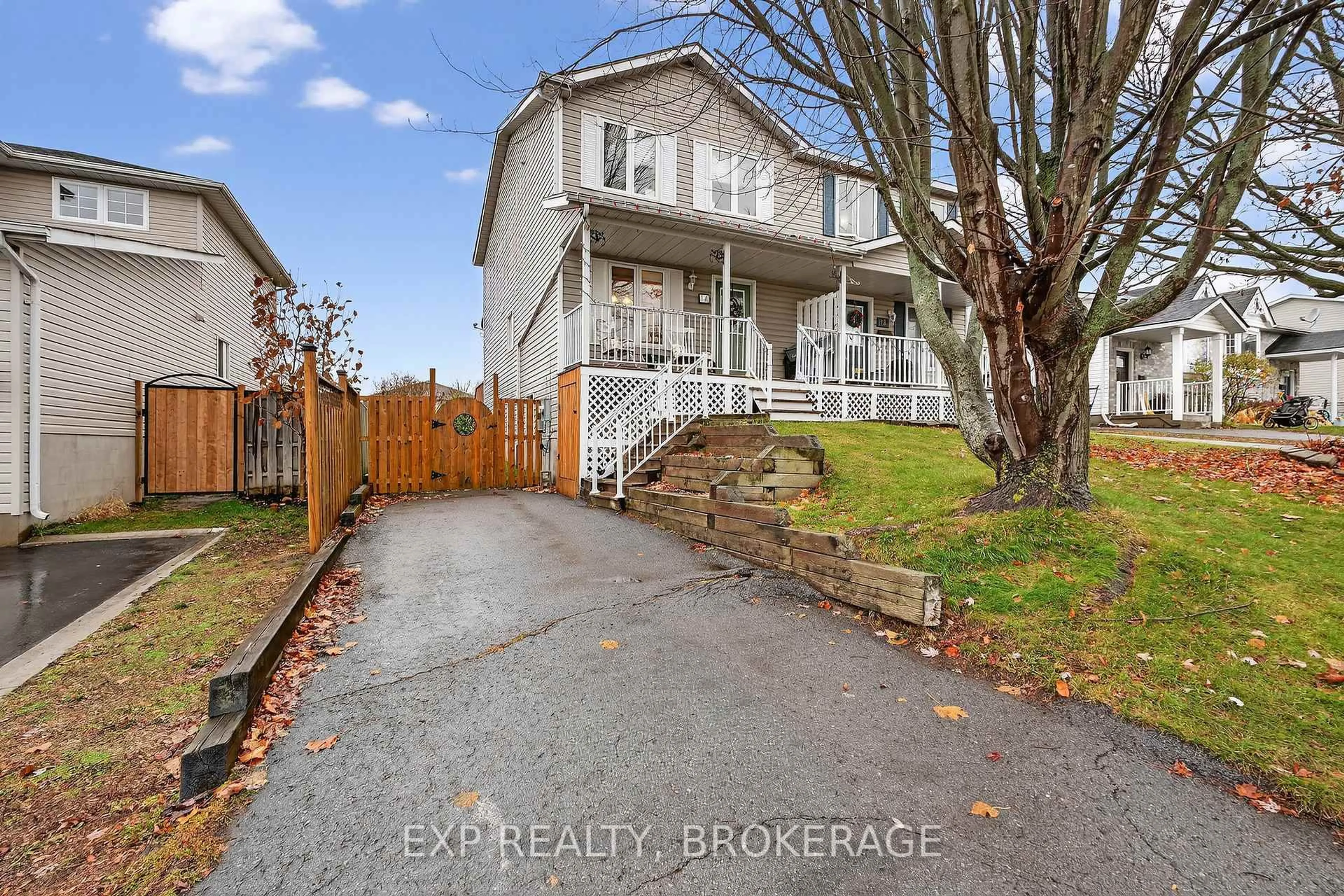 A pic from outside/outdoor area/front of a property/back of a property/a pic from drone, street for 14 CLIFFORD St, Loyalist Ontario K7N 1Y6