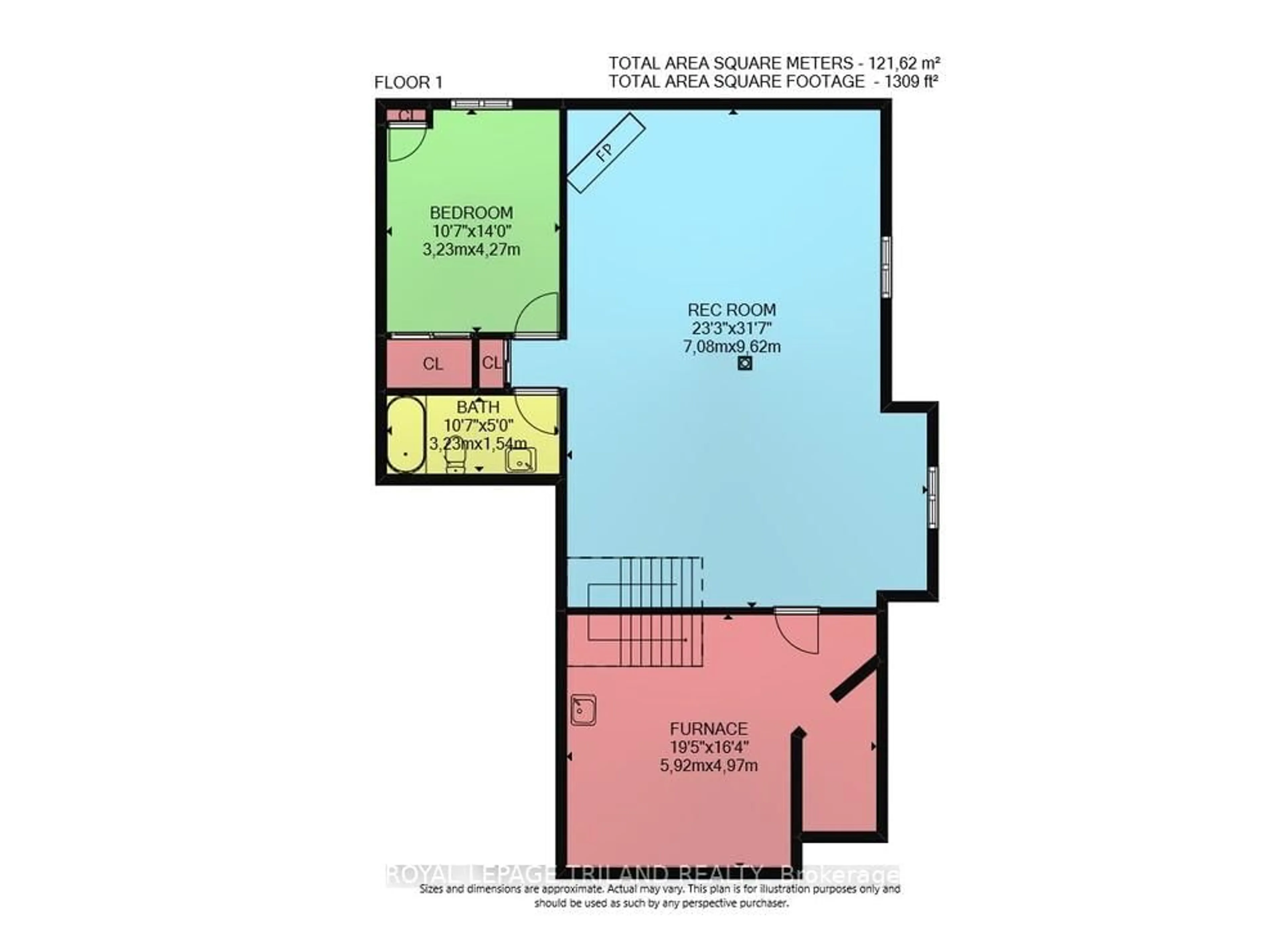 Floor plan for 2025 Meadowgate Blvd #121, London South Ontario N6M 1K9