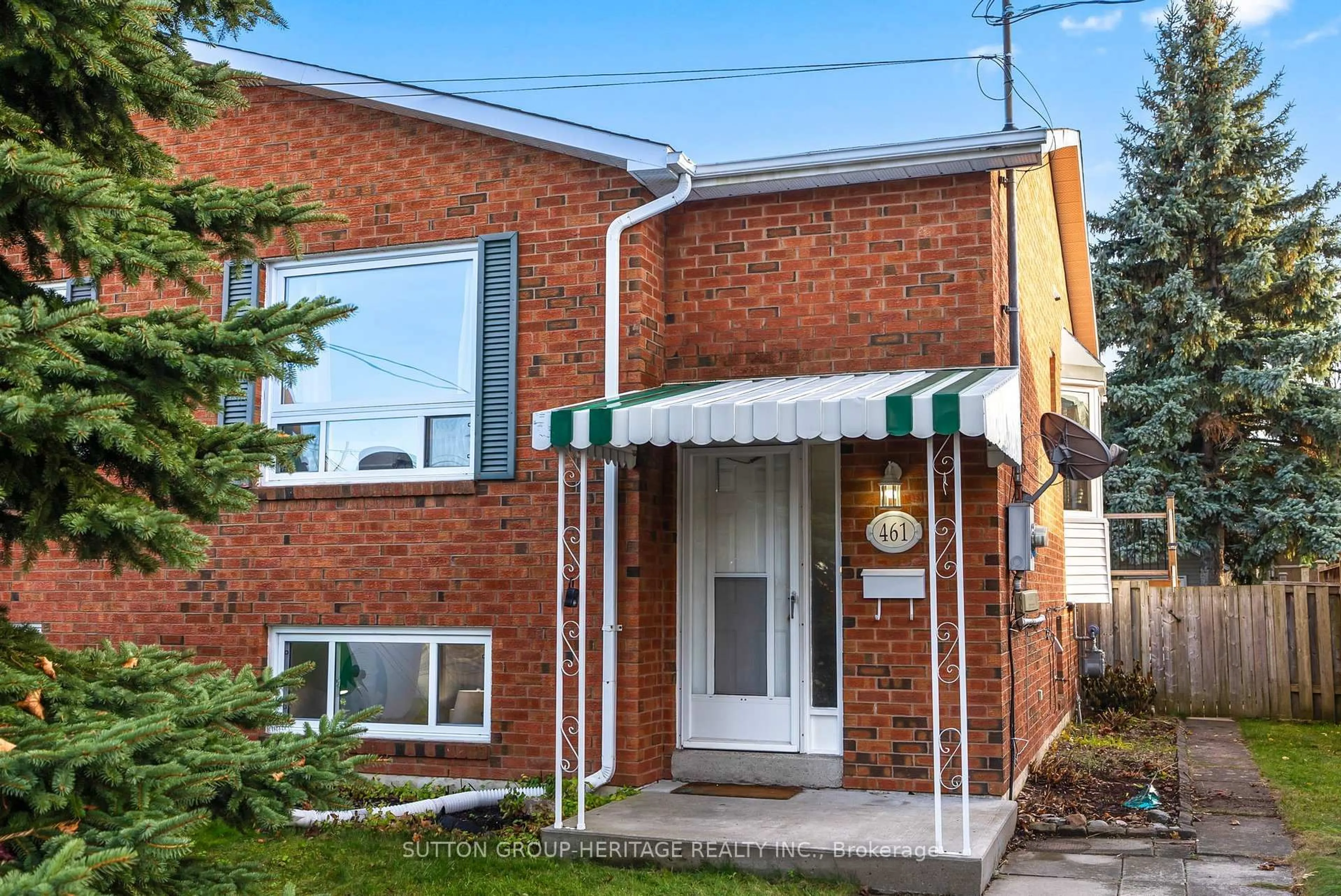 Home with brick exterior material, street for 461 Burnham Manor Crt, Cobourg Ontario K9A 5B9