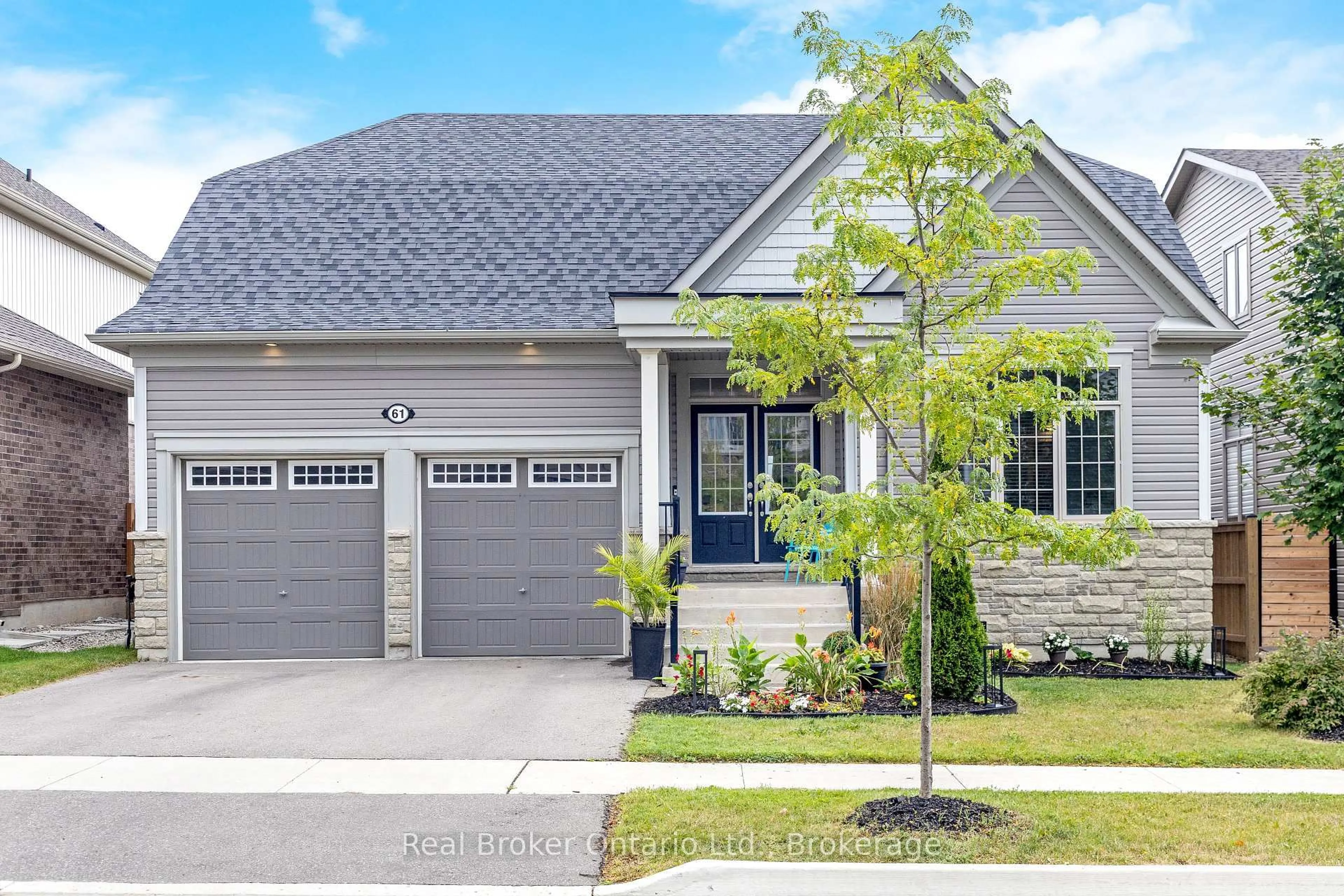 Home with brick exterior material, street for 61 Kirvan St, Centre Wellington Ontario N1M 0G9