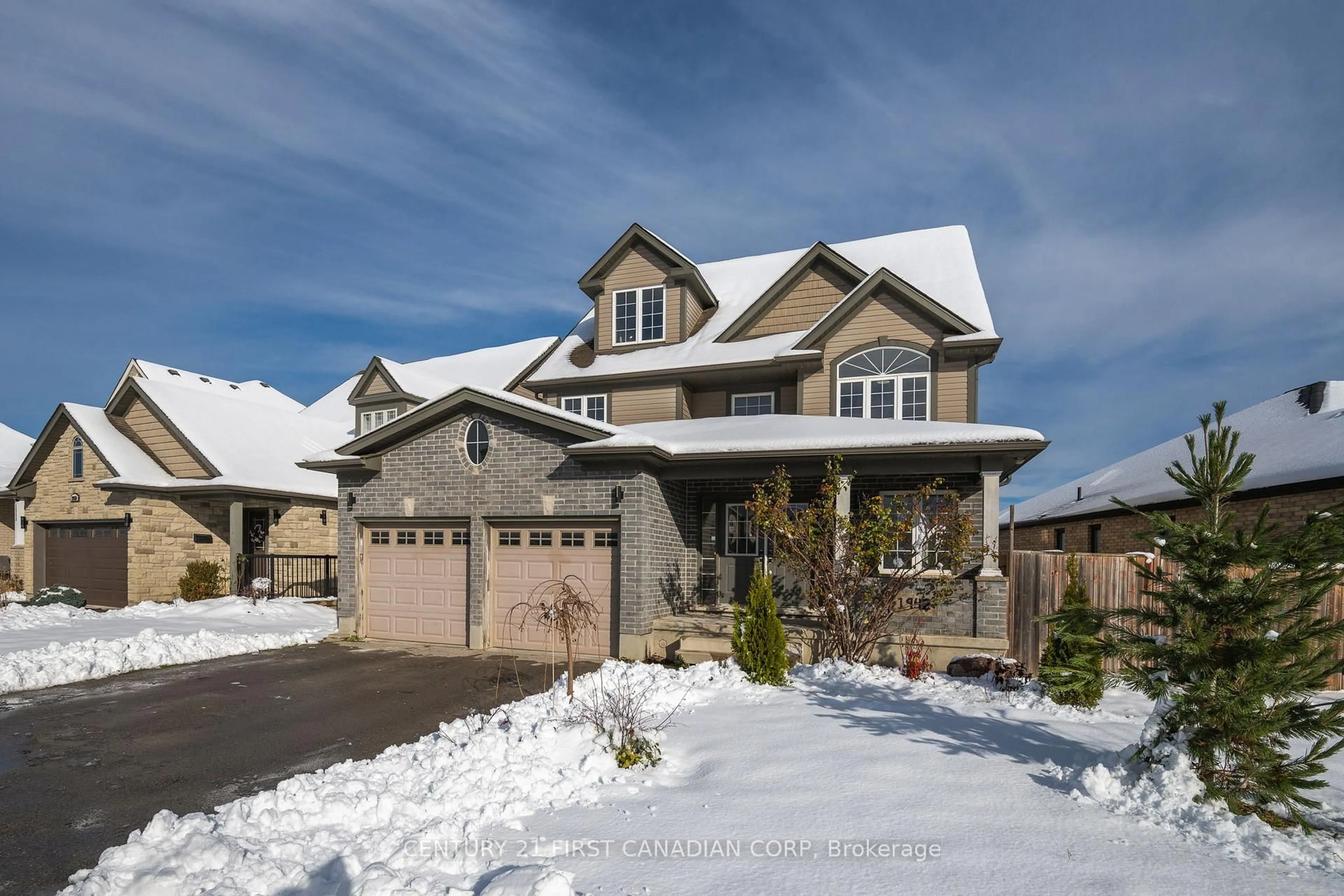 Home with brick exterior material, street for 1942 Wateroak Dr, London North Ontario N6G 0M7