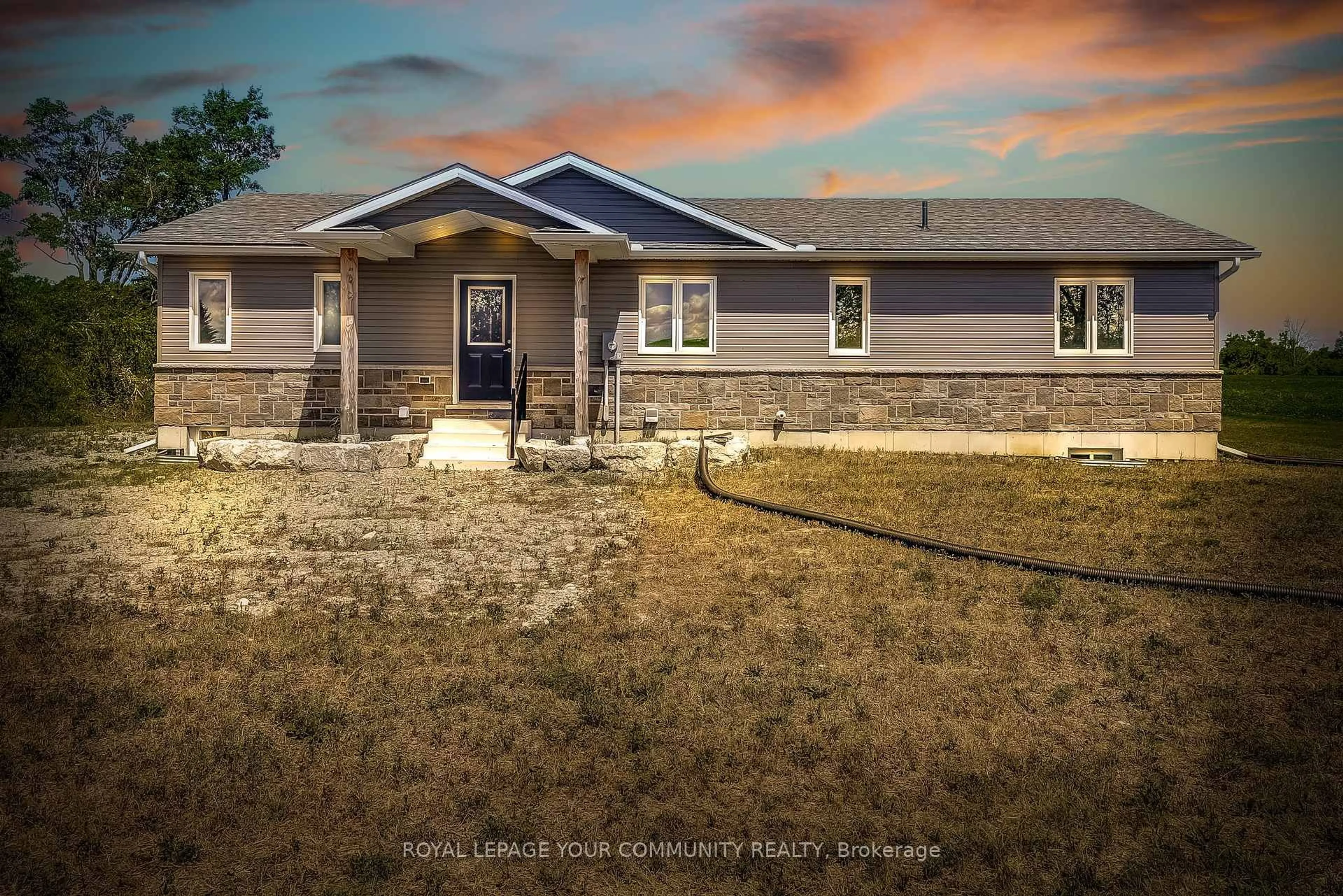 Home with vinyl exterior material, building for 371 Linden Valley Rd, Kawartha Lakes Ontario K0M 2T0