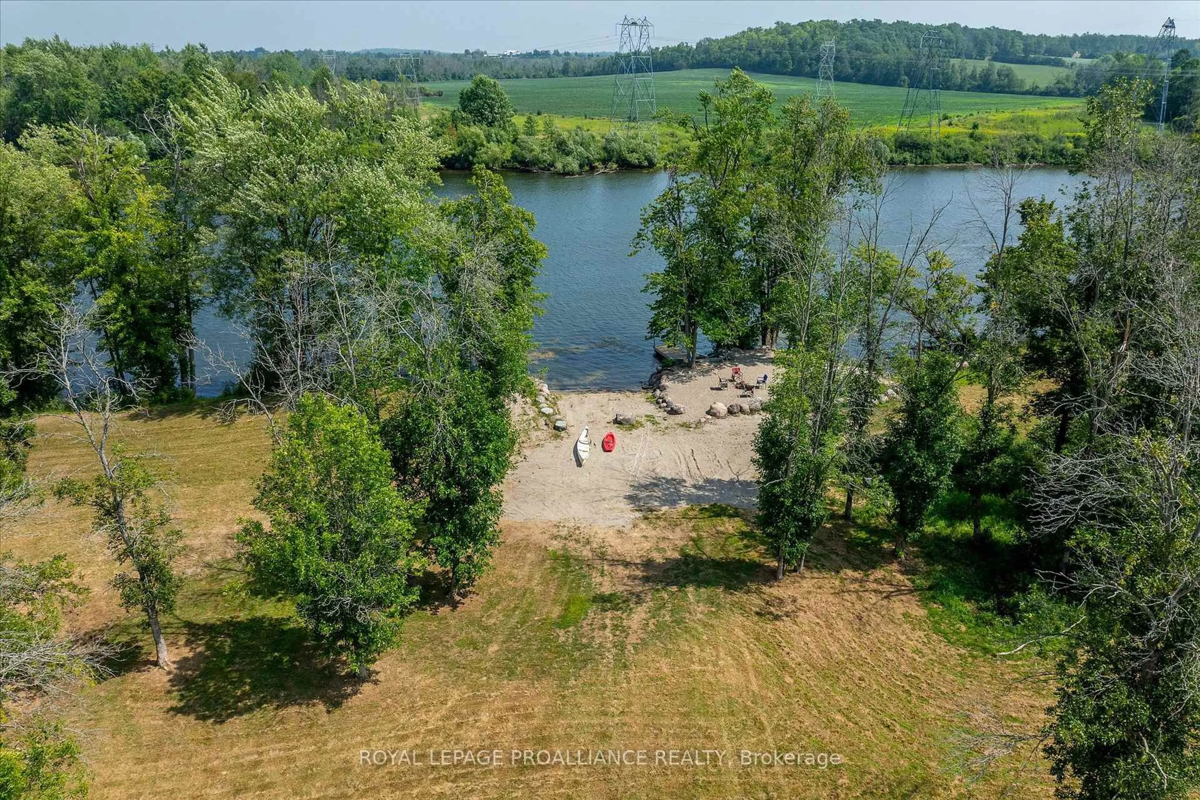 A pic from outside/outdoor area/front of a property/back of a property/a pic from drone, water/lake/river/ocean view for 1787 Moncrief Line, Cavan Monaghan Ontario K9J 6Z9