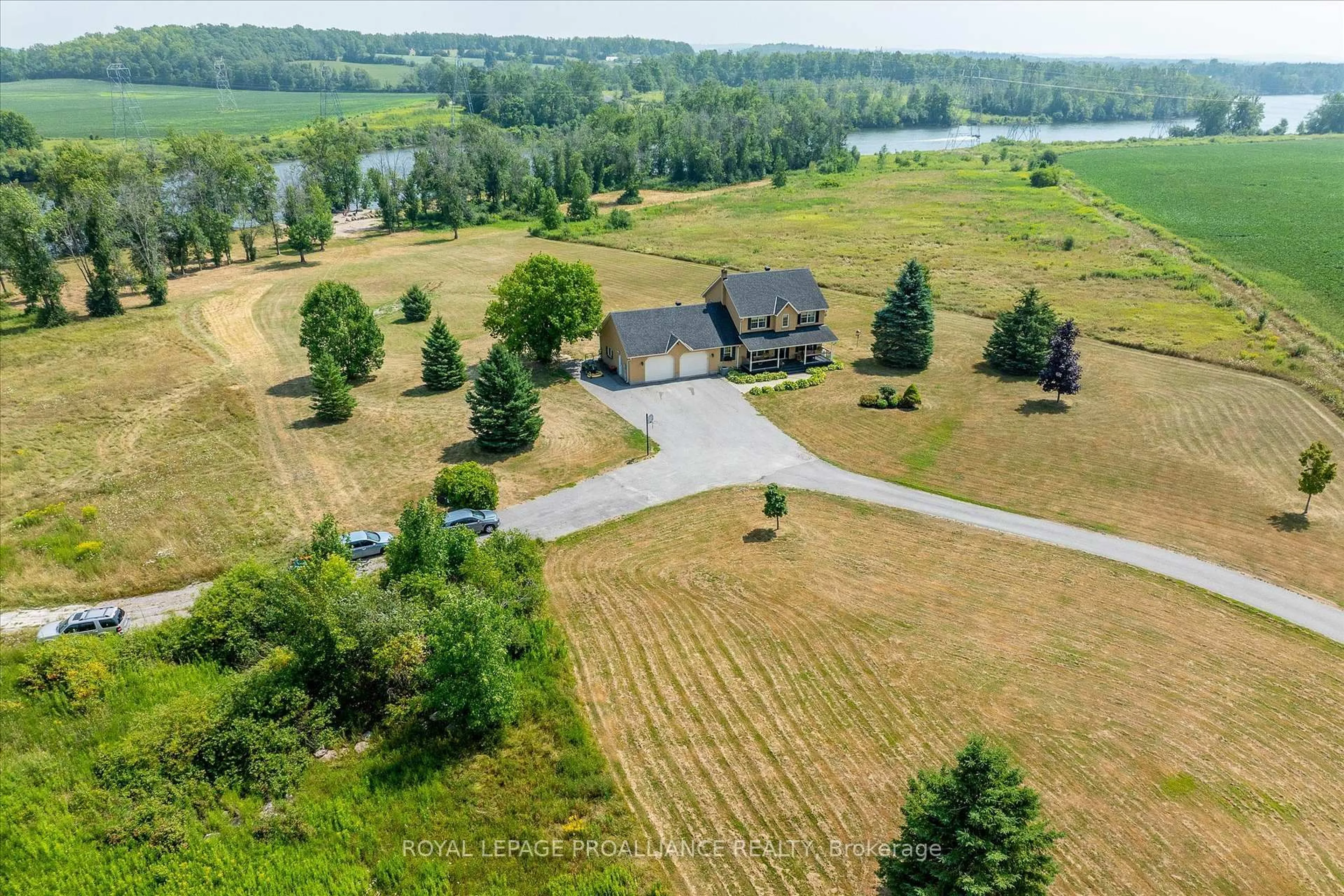 A pic from outside/outdoor area/front of a property/back of a property/a pic from drone, unknown for 1787 Moncrief Line, Cavan Monaghan Ontario K9J 6Z9