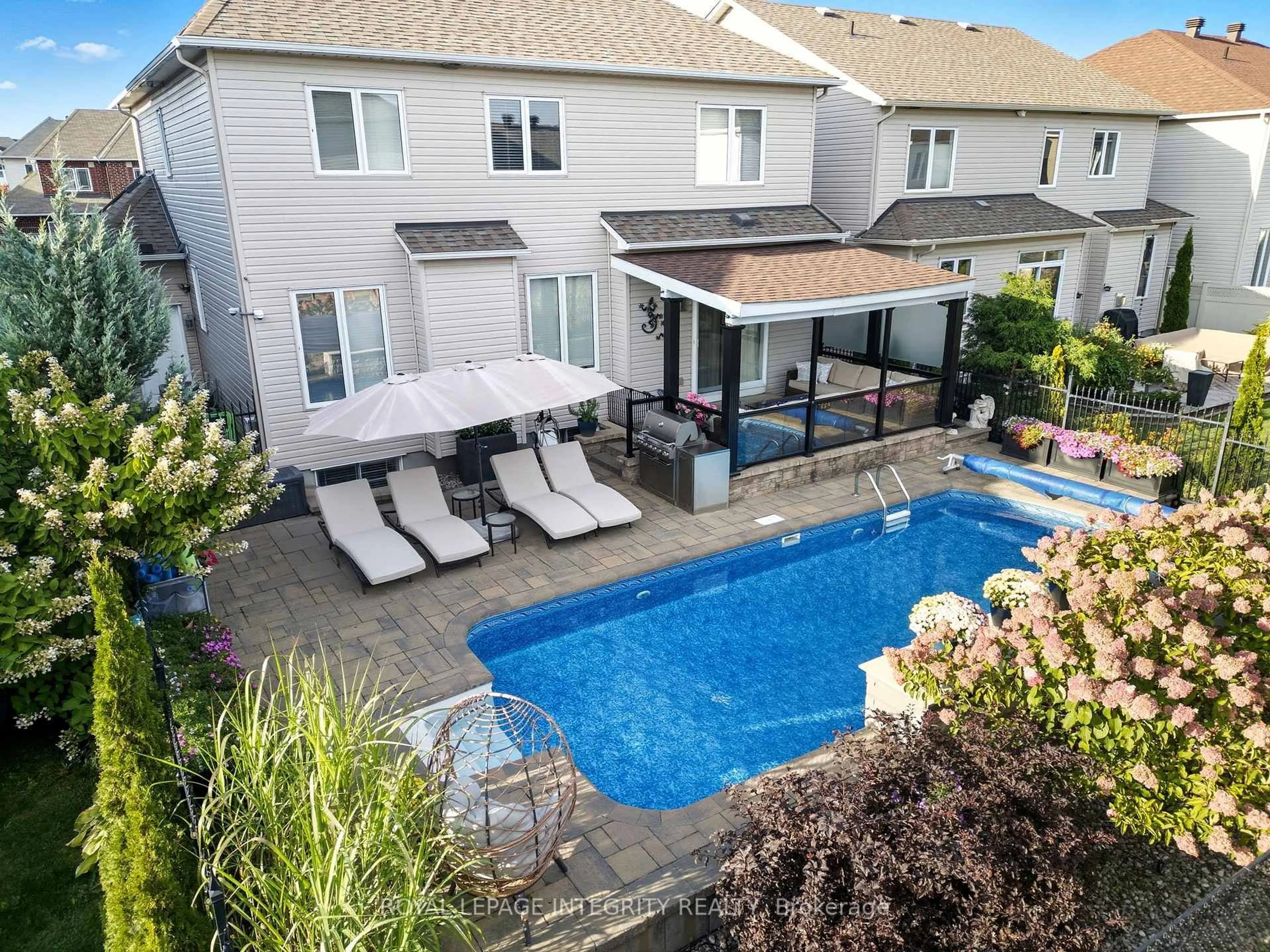 Patio, water/lake/river/ocean view for 1011 Winterspring Rdge, Ottawa Ontario K4A 0S4