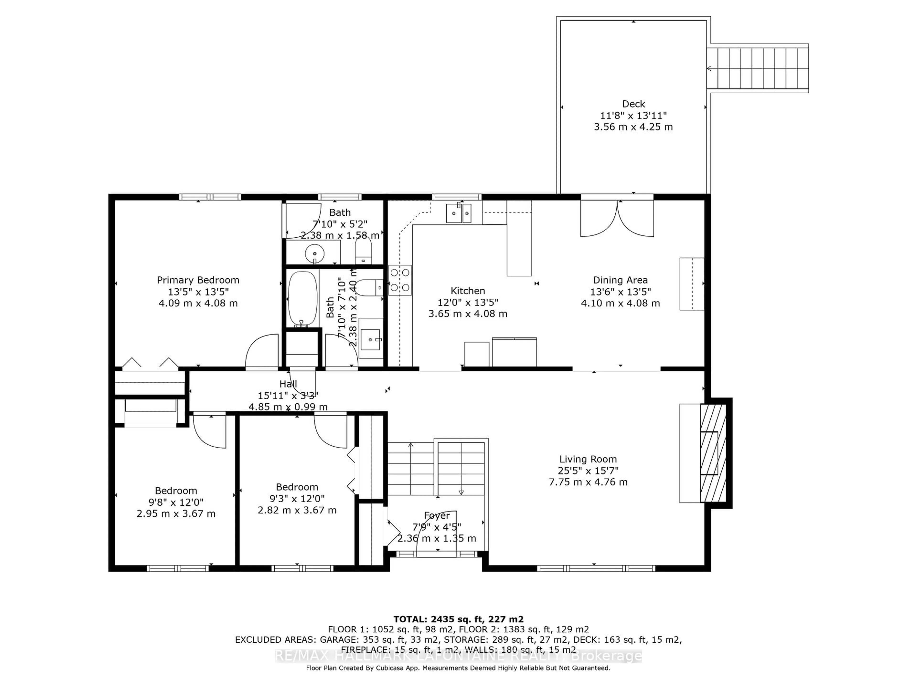 Floor plan for 6941 Sunset Blvd, Greely Ontario K4P 1C5