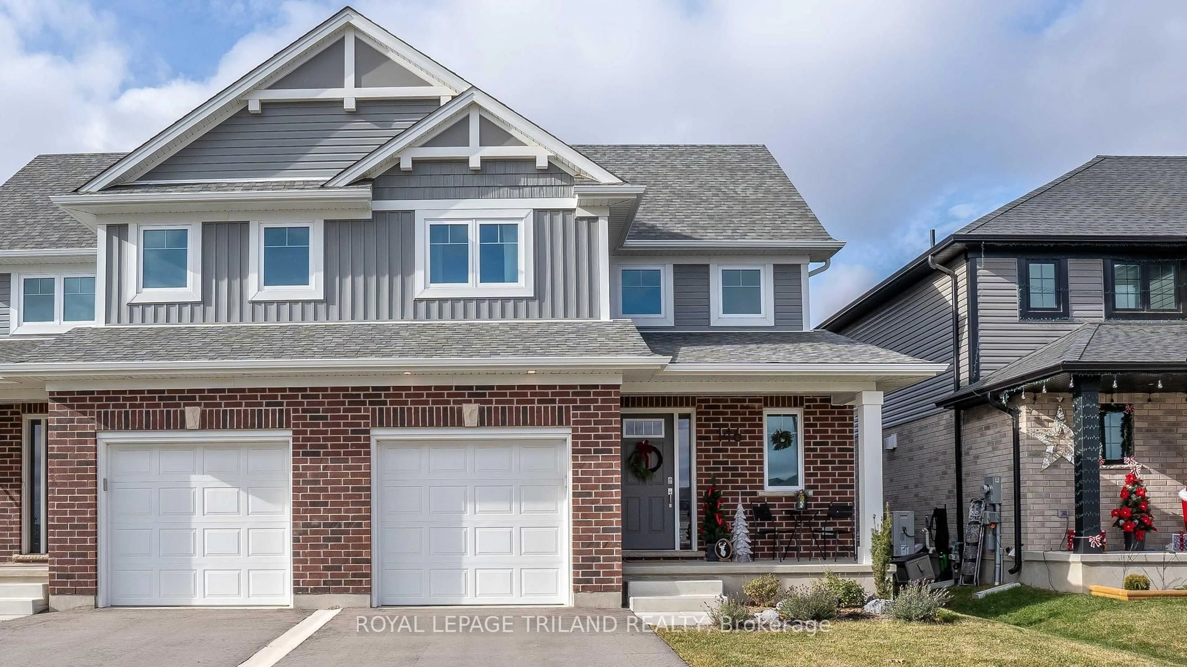 Home with vinyl exterior material, street for 146 RENAISSANCE Dr, St. Thomas Ontario N5R 0P1