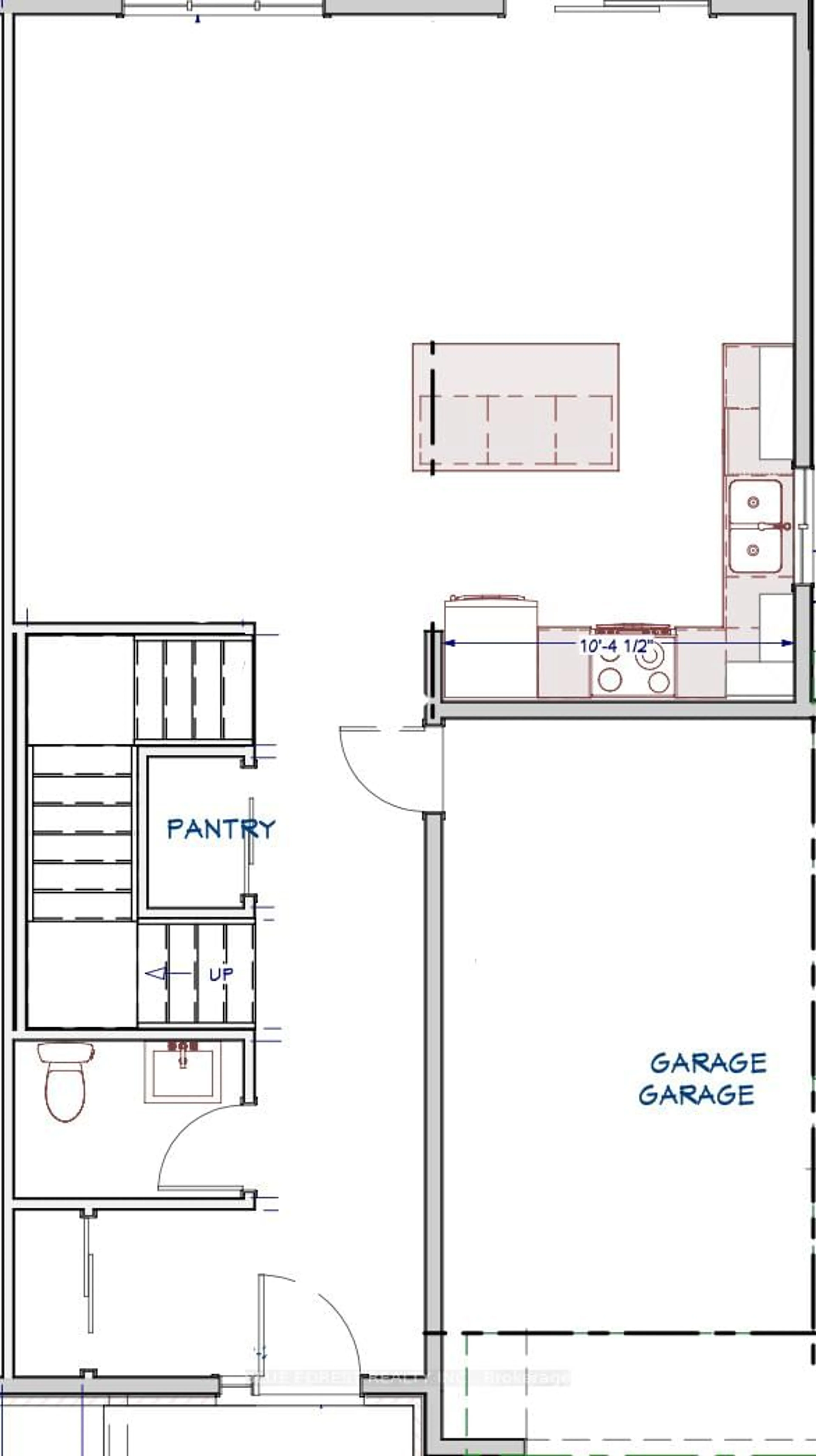 Floor plan for Lot 1 McTavish St, Strathroy-Caradoc Ontario N7G 3K5
