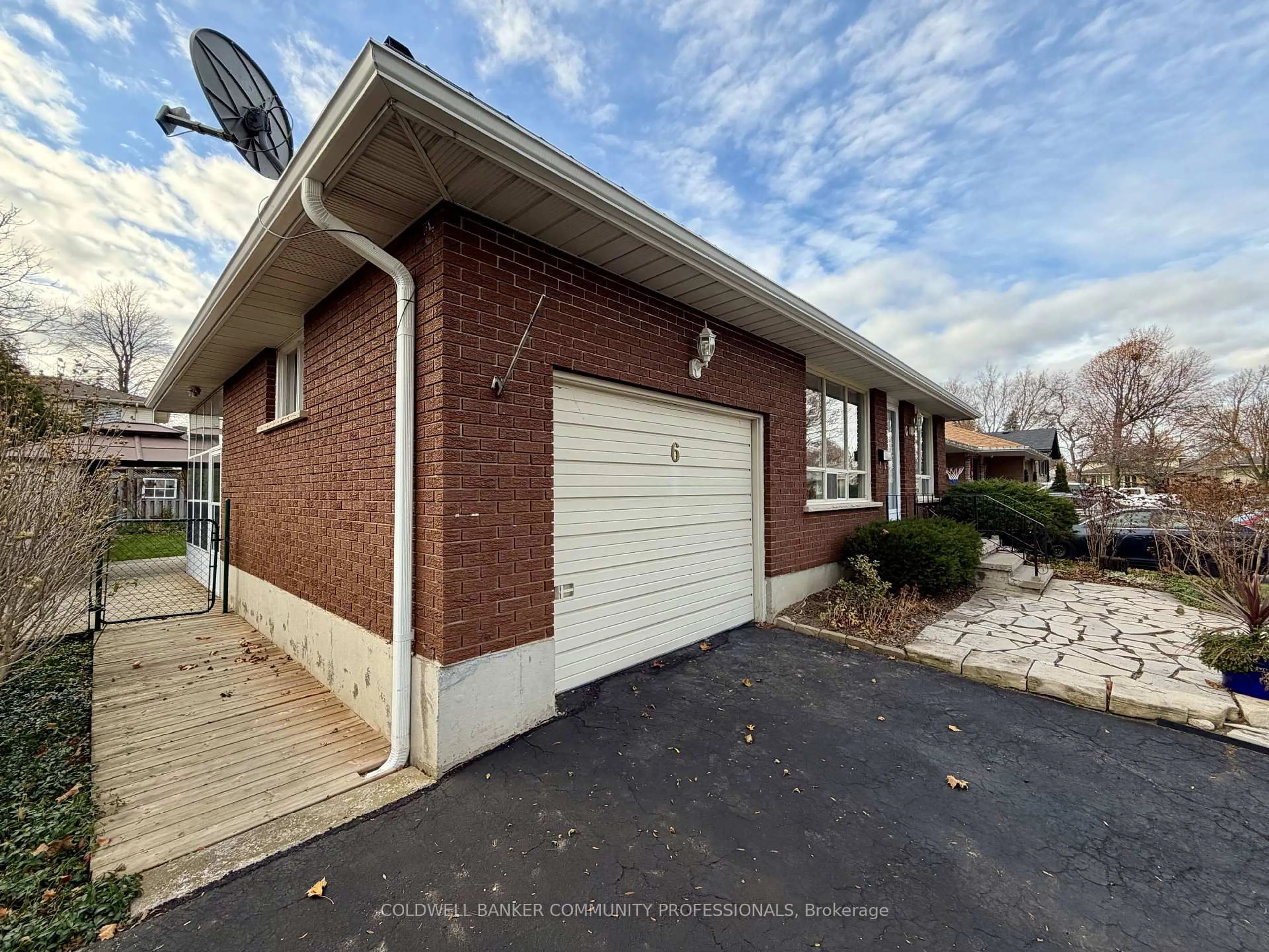 Home with brick exterior material, street for 6 Burdock Blvd, Brantford Ontario N3R 6B6