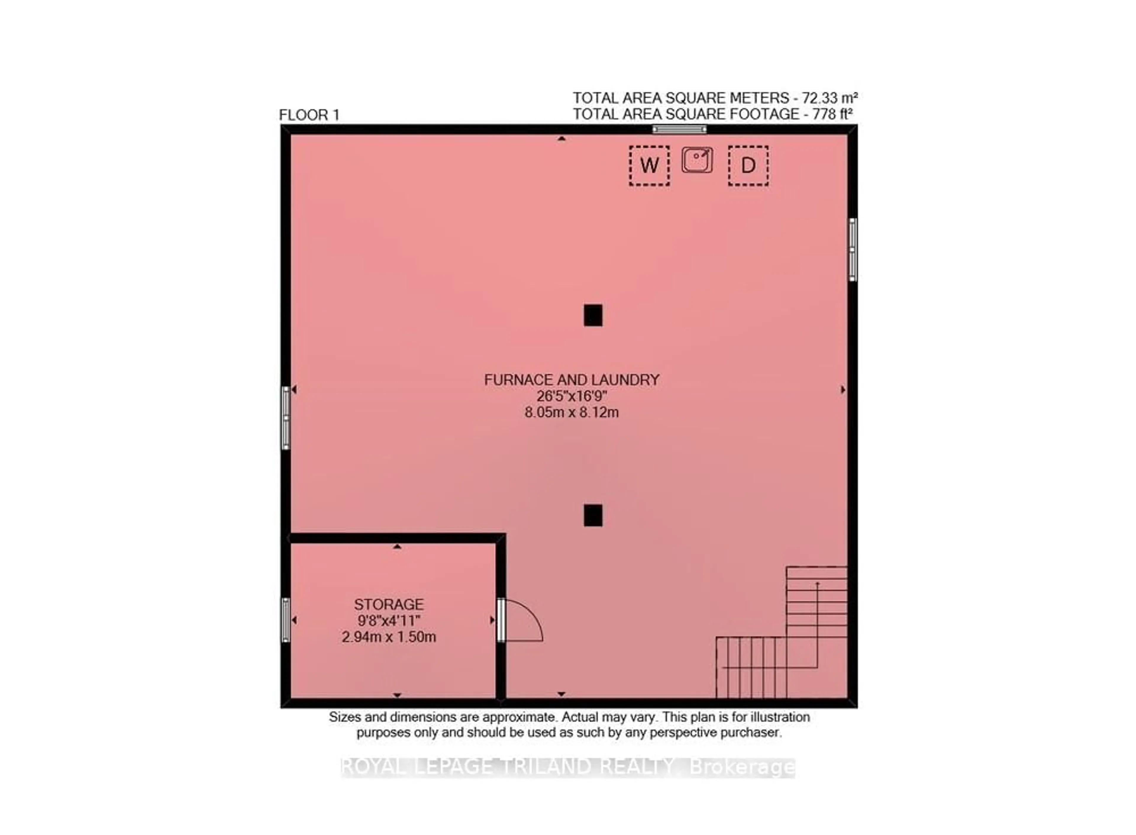 Floor plan for 86 Kains St, St. Thomas Ontario N5P 1N7